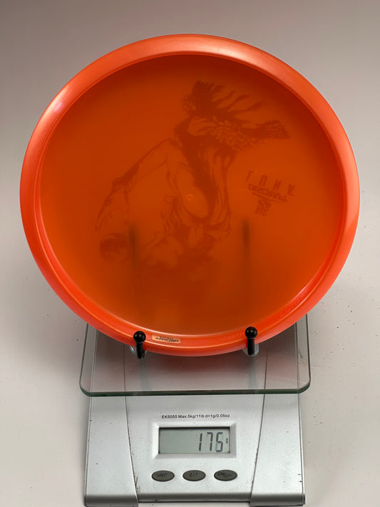 Discraft Big Z Luna Big Z Luna orange goddess stamp putter