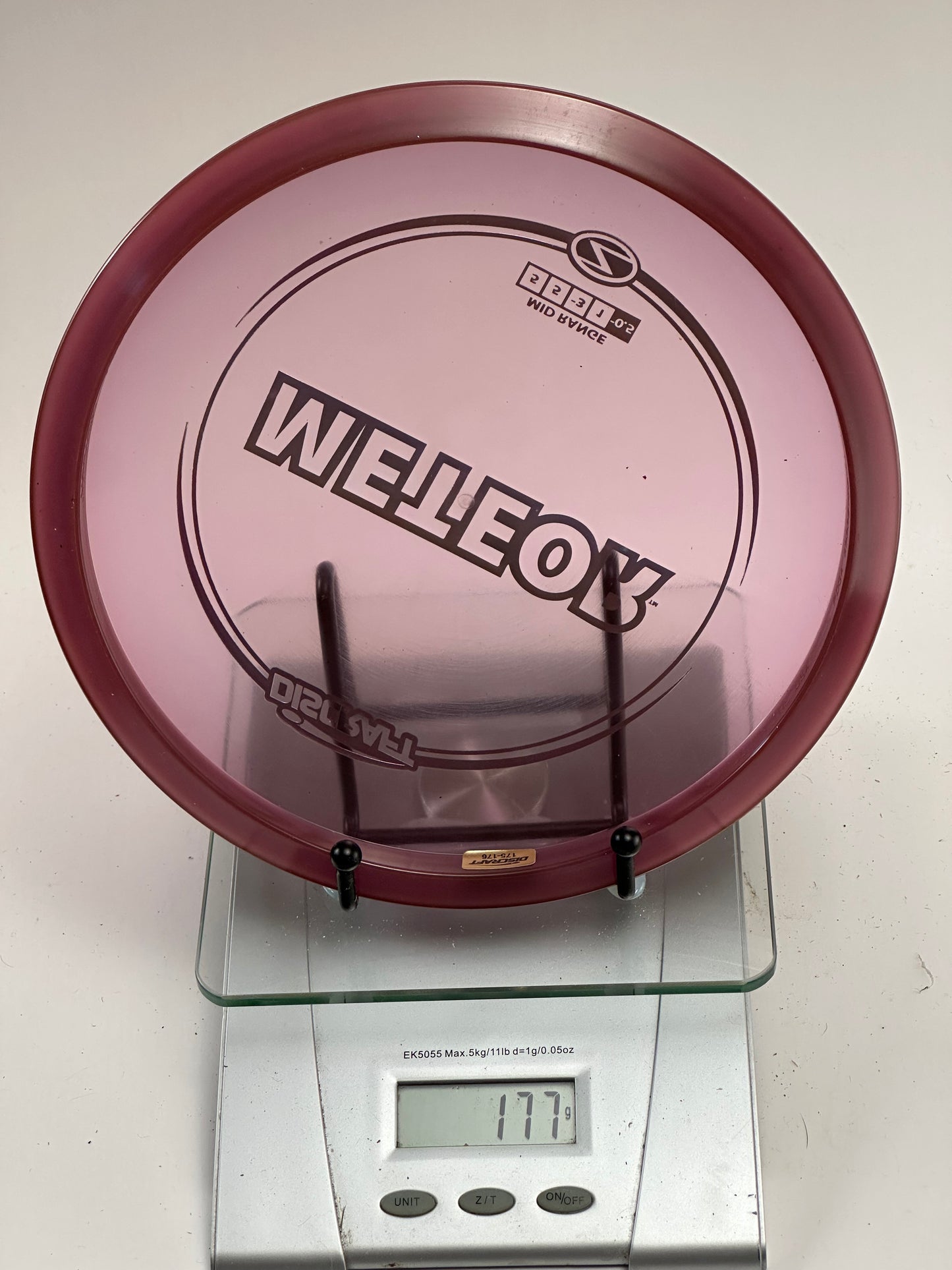 Discraft Meteor Z Midrange (Transparent Pink) 177g