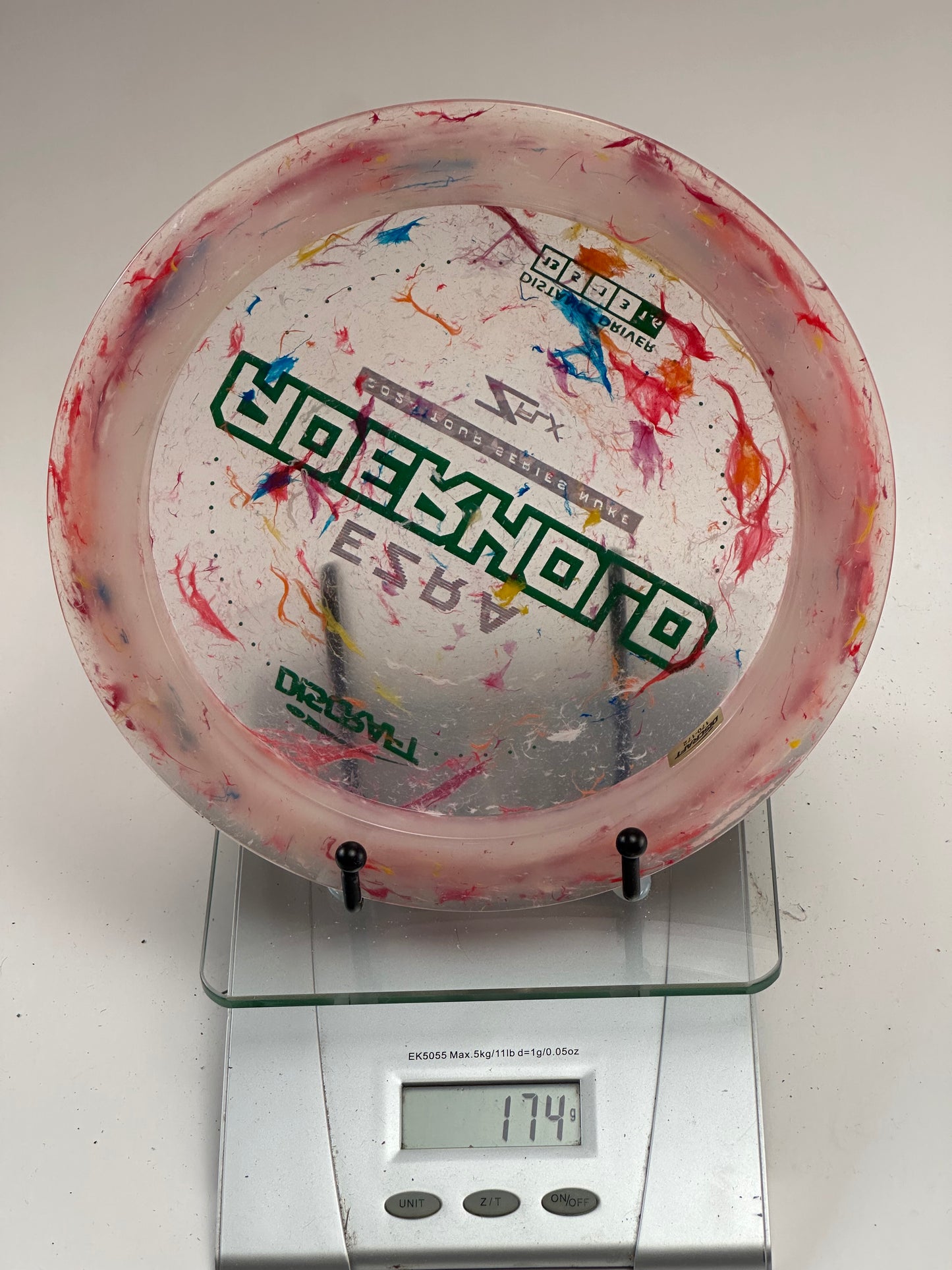 Discraft Nuke Z FLX Ezra Aderhold Tour Series 2023 (174g) Clear Swirl