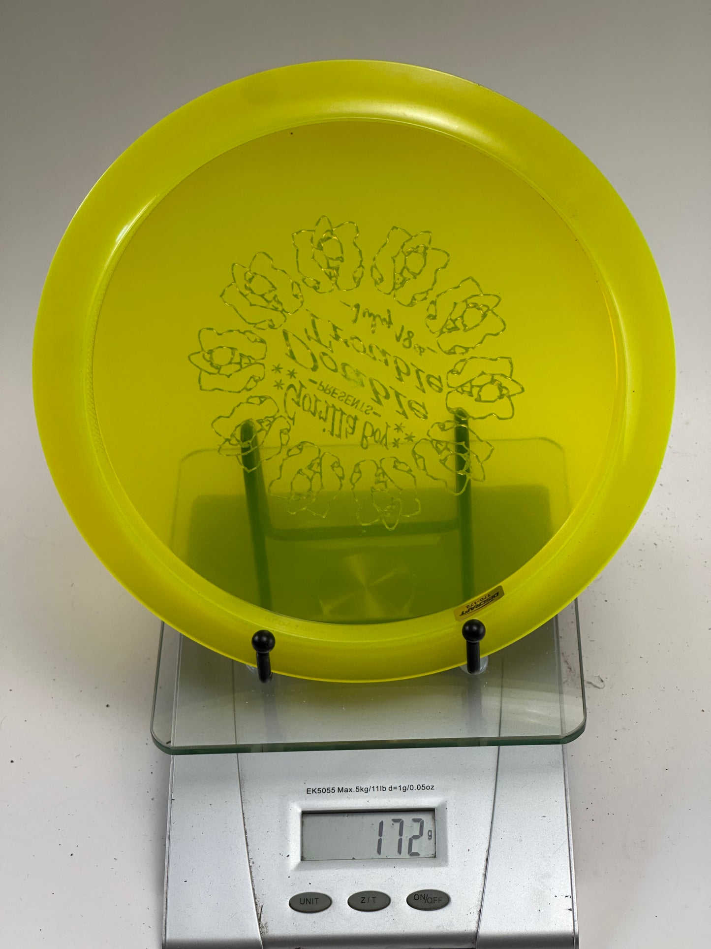 Discraft Predator Z Line Yellow | Gorilla Boy Double Trouble Stamp