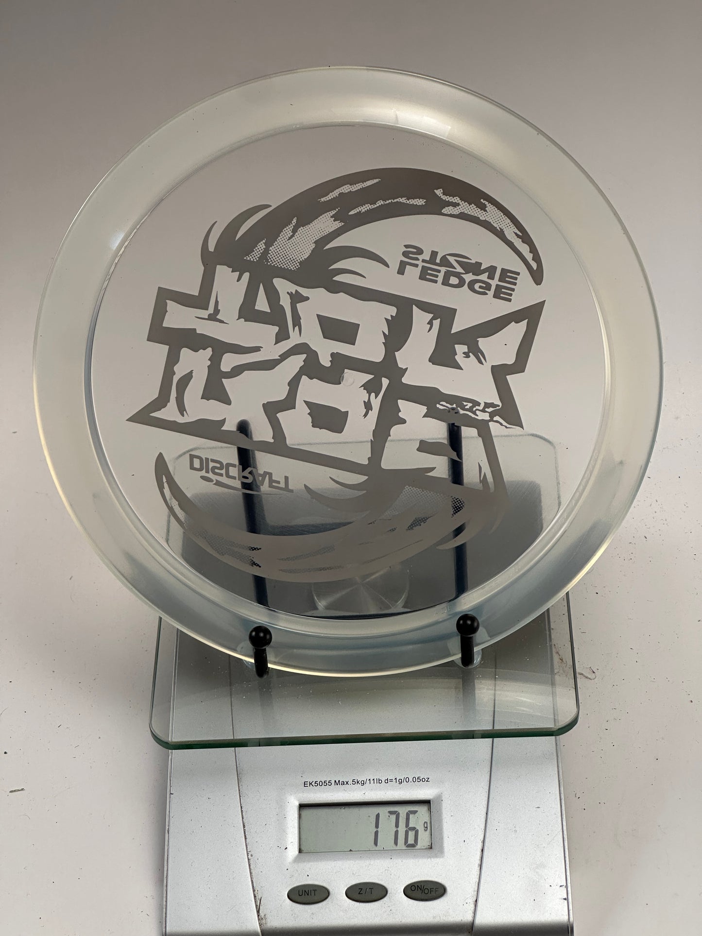 Discraft Raptor CryZtal (Ledgestone) Clear Distance Driver