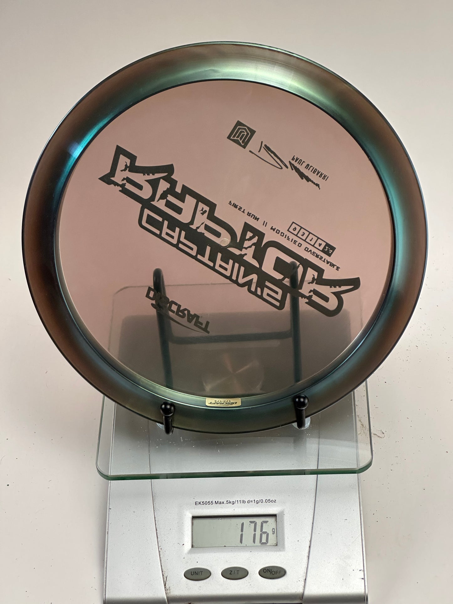 Discraft Z Raptor (Captain's Raptor) First Run Paul Ulibarri