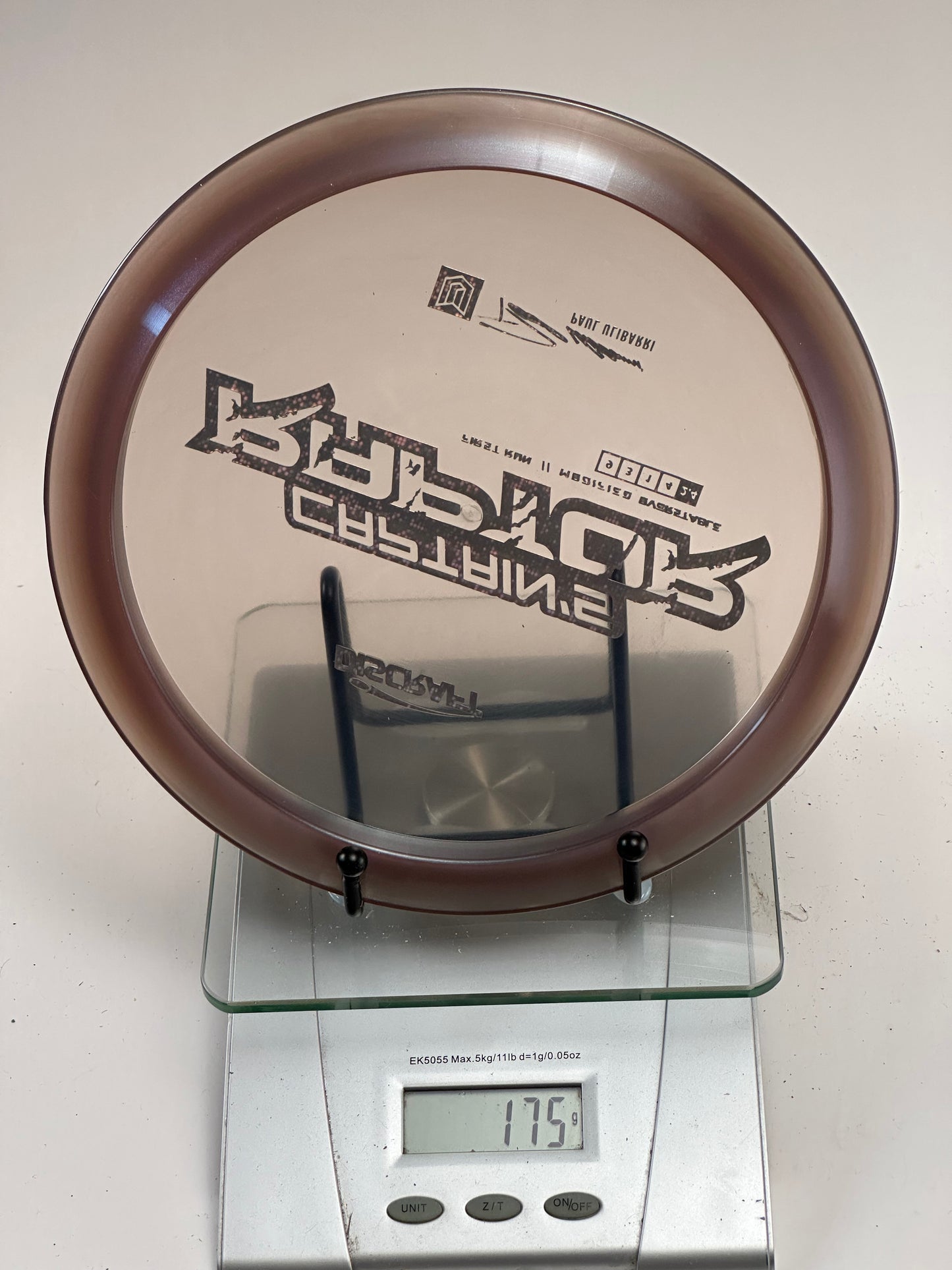 Discraft Captain's Raptor Z First Run (Paul Ulibarri) Overstable Driver