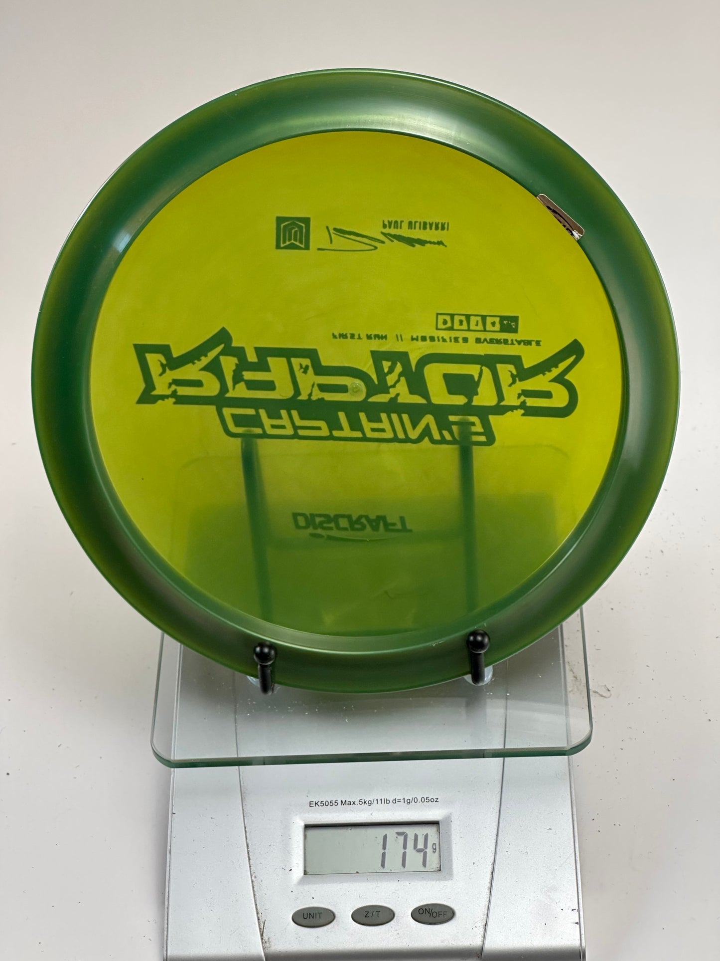 Discraft Captain's Raptor Z First Run Paul Ulibarri