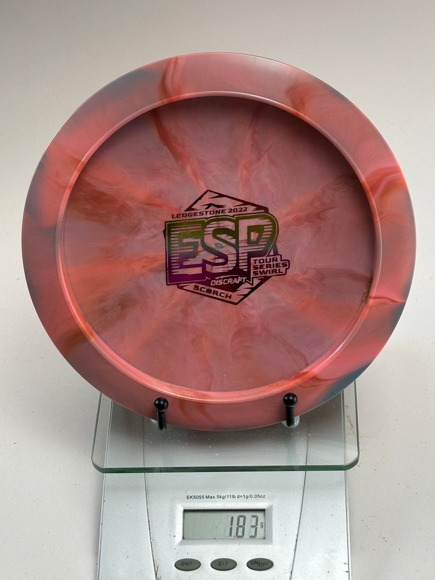 Discraft Scorch ESP Tour Series Swirl (Ledgestone 2022) - Swirly Pink