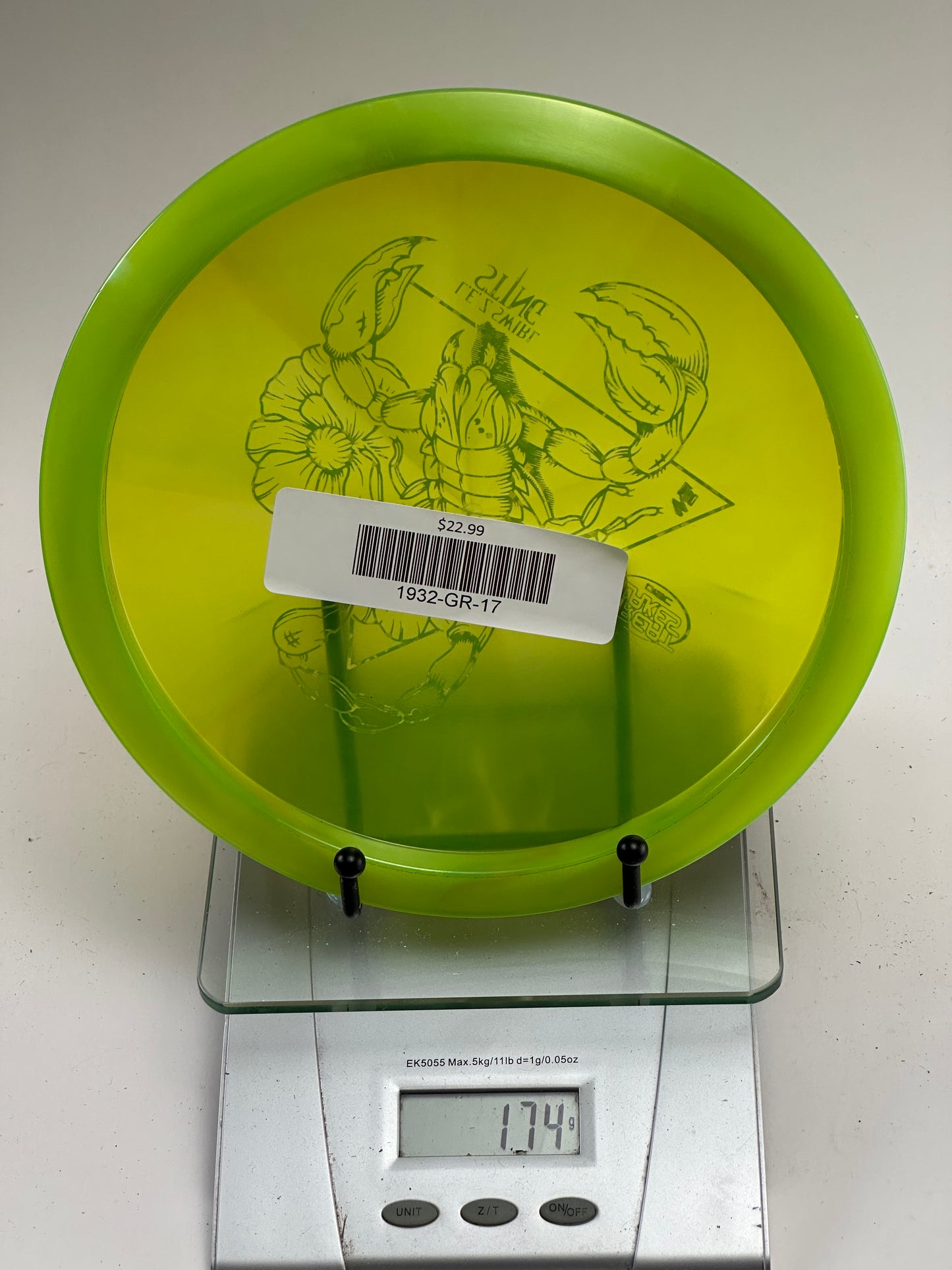 Discraft Sting Z Swirl (Limited Edition) 174g - Gold Scorpion Stamp