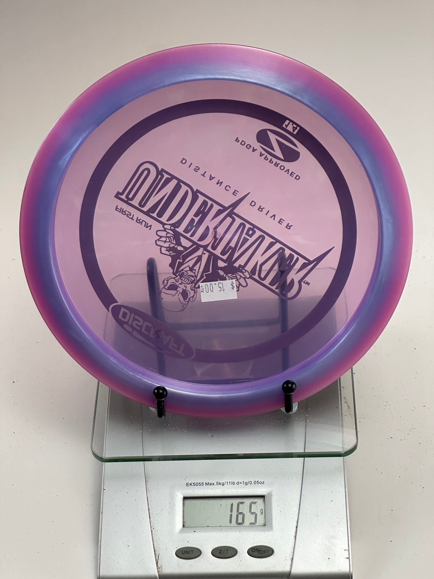 Discraft Z Line Undertaker First Run Distance Driver