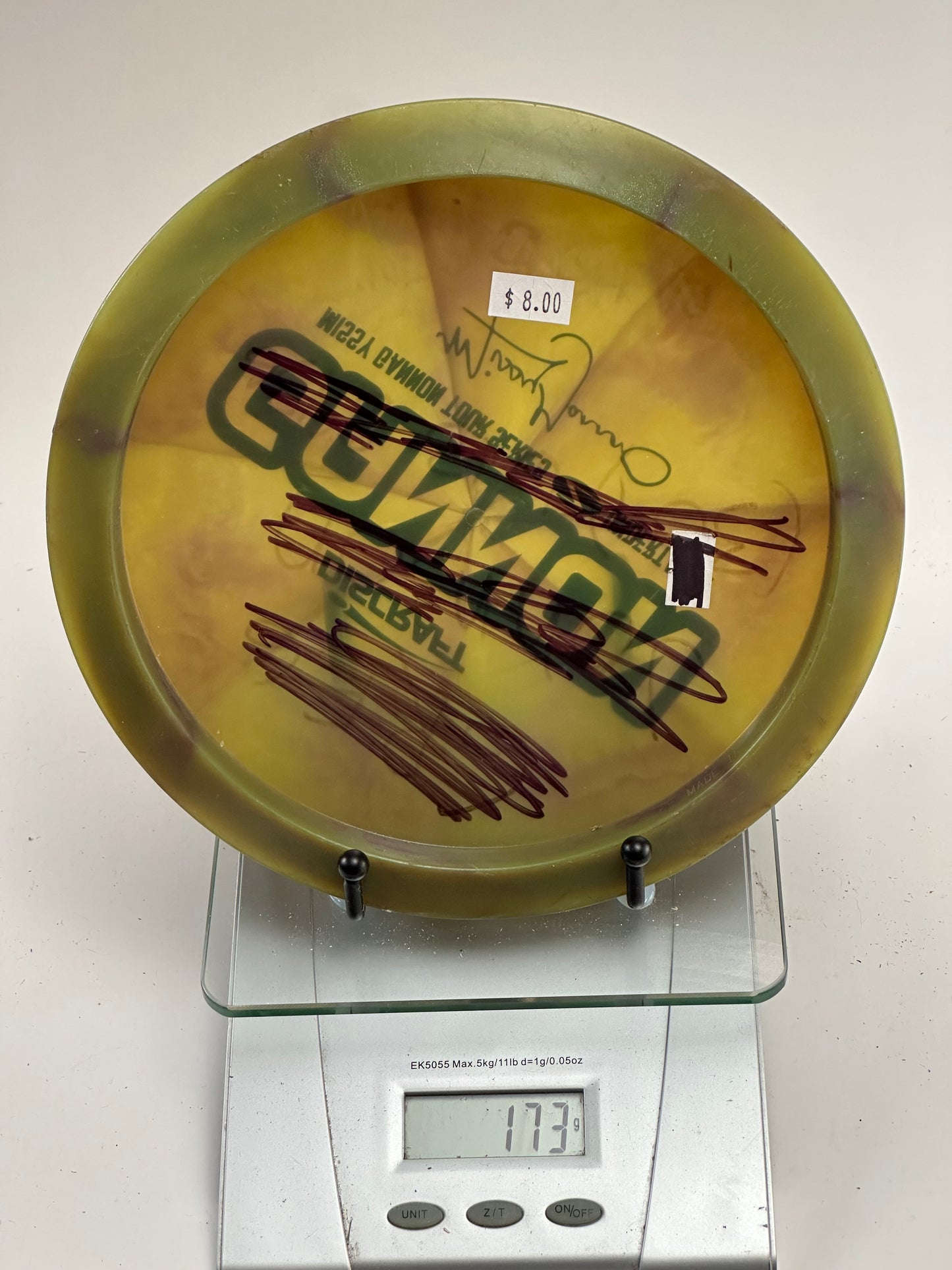 Discraft Z Undertaker Missy Gannon Tour Series - Translucent Yellow-Green