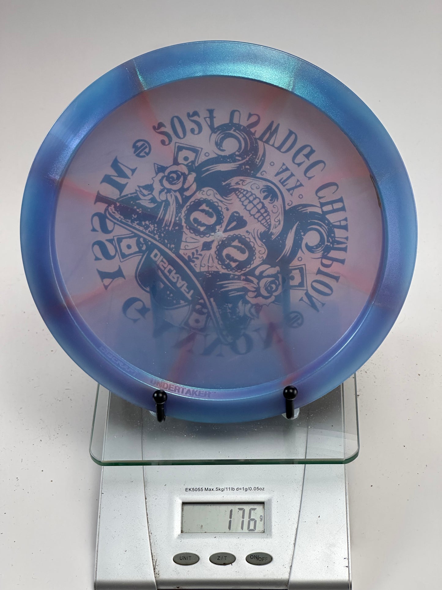 Discraft Undertaker Z FLX Missy Gannon 2024 USDWGC Skull Stamp