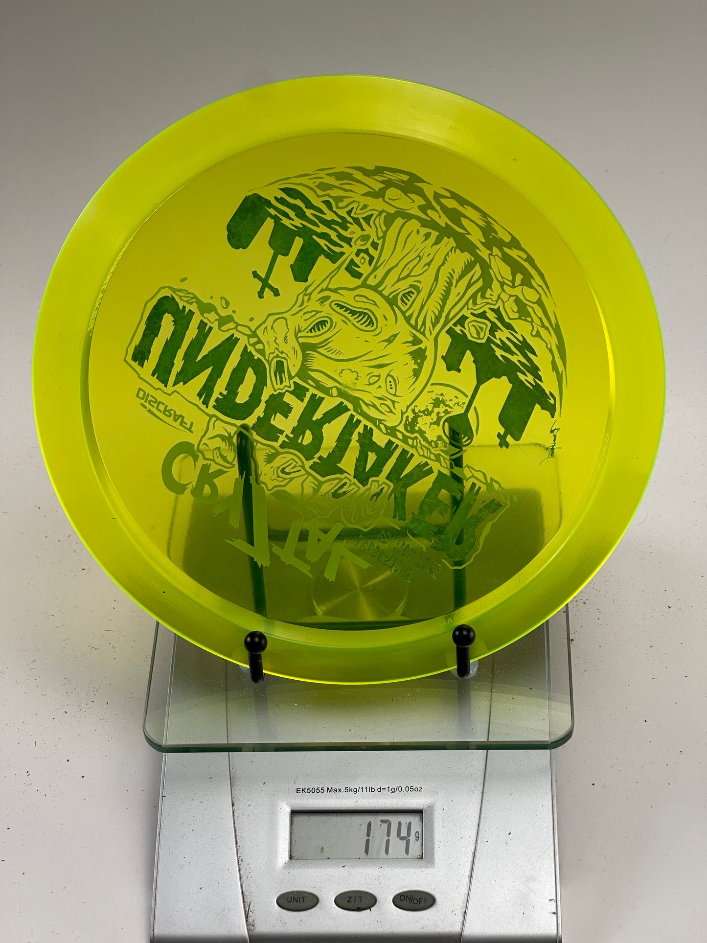 Discraft Undertaker CryZtal – Ledgestone Edition (Transparent Yellow)