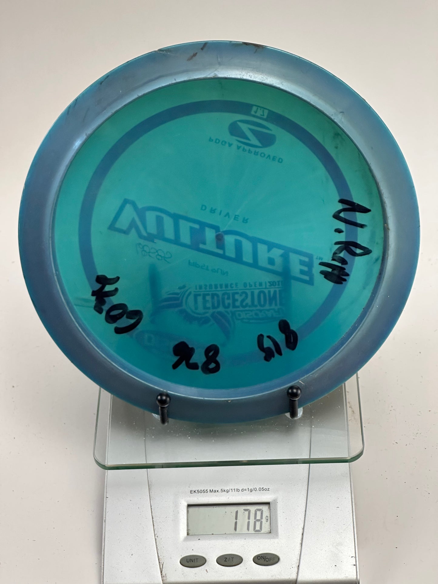 Discraft Vulture Z (First Run Ledgestone 2018) Transparent Teal