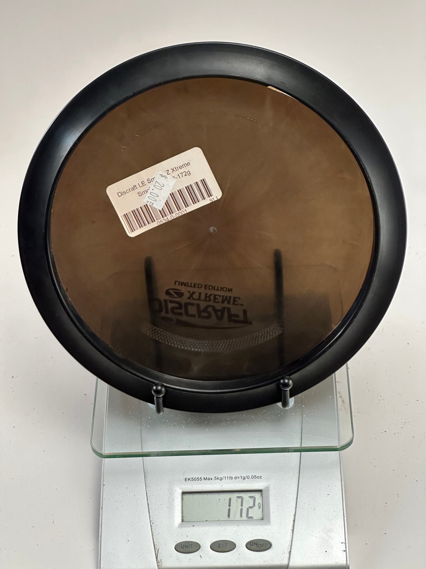 Discraft Xtreme Limited Edition Z – Black Rim / Smoke Clear Center