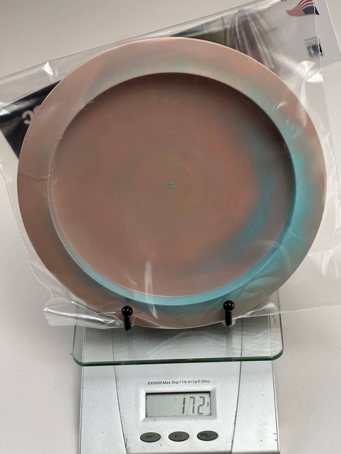 Discraft ESP Zeus Prototype Paul McBeth Box Stamp 172g Pink/Blue Swirl