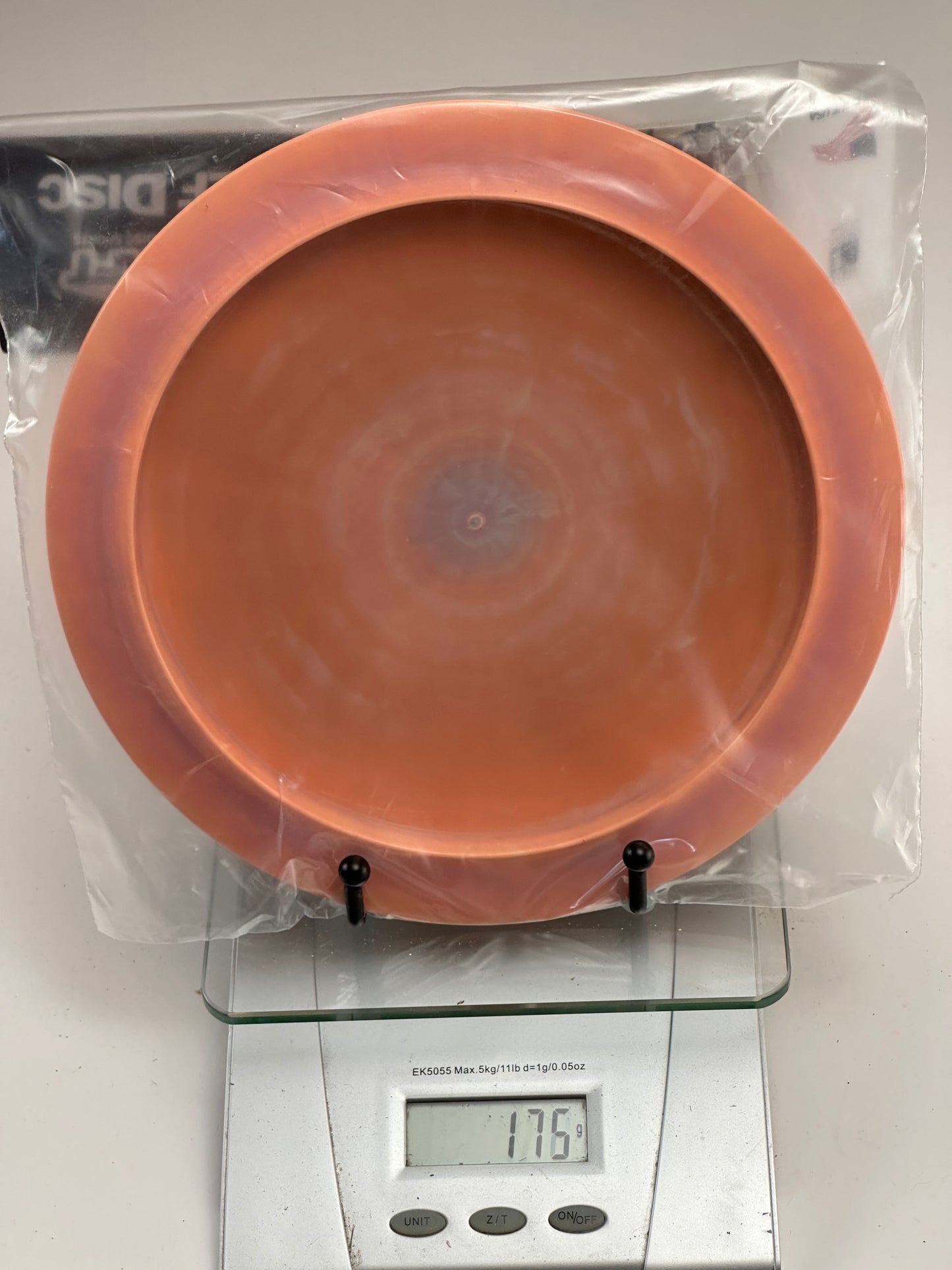Discraft ESP Prototype Zeus Distance Driver, Orange/Peach Swirl, 175g