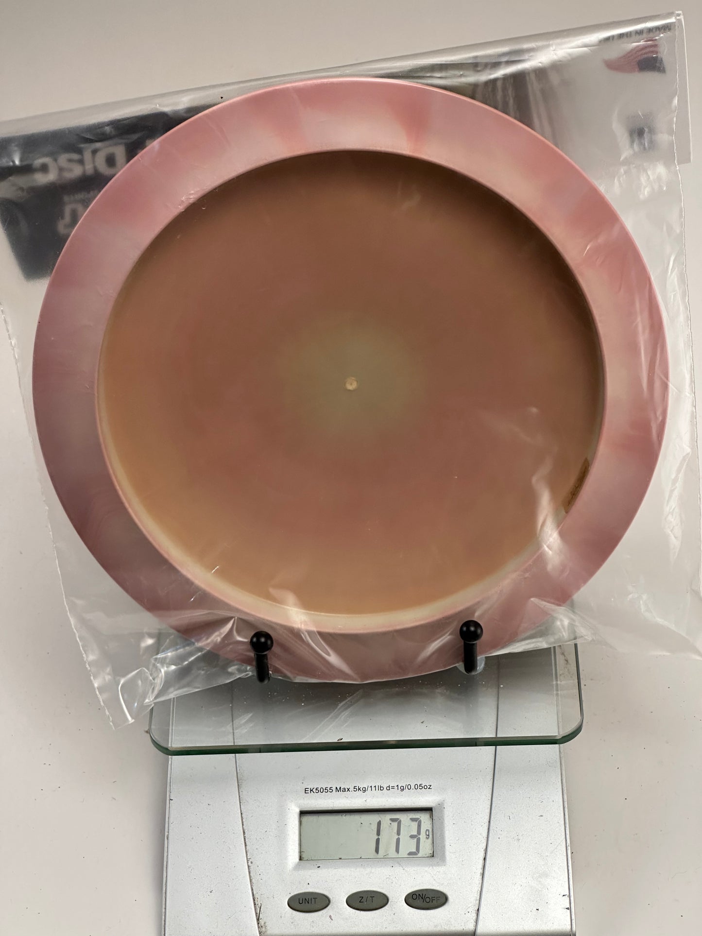 Discraft ESP Prototype Zeus (Paul McBeth) Swirly Peach/Pink 173g