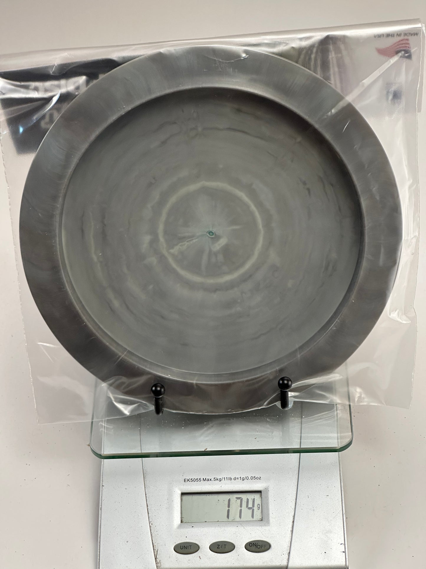 Discraft ESP Prototype Zeus (Paul McBeth) Gray/Black Swirl 174g