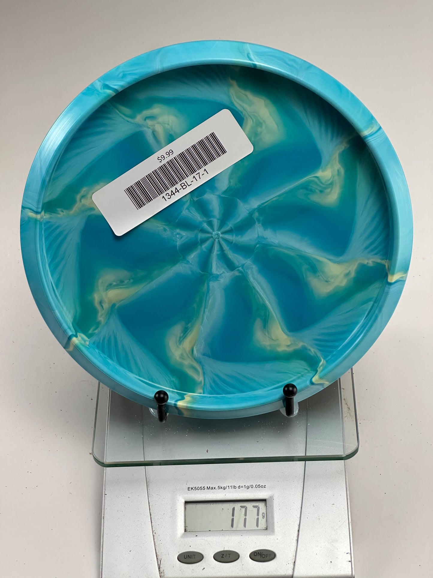 Discraft Zone Z Swirl ESP FLX (2022 Great Lakes Disc) Blue Swirl