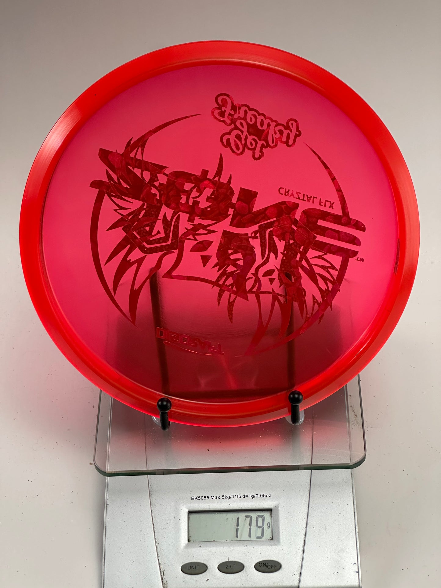 Discraft Zone Cryztal FLX “Get Freaky” (Transparent Red)