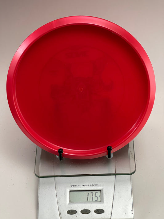 Discraft Big Z FLX Zone 2021 Ledgestone Edition Big Z FLX opaque red robot horse stamp putt and approach