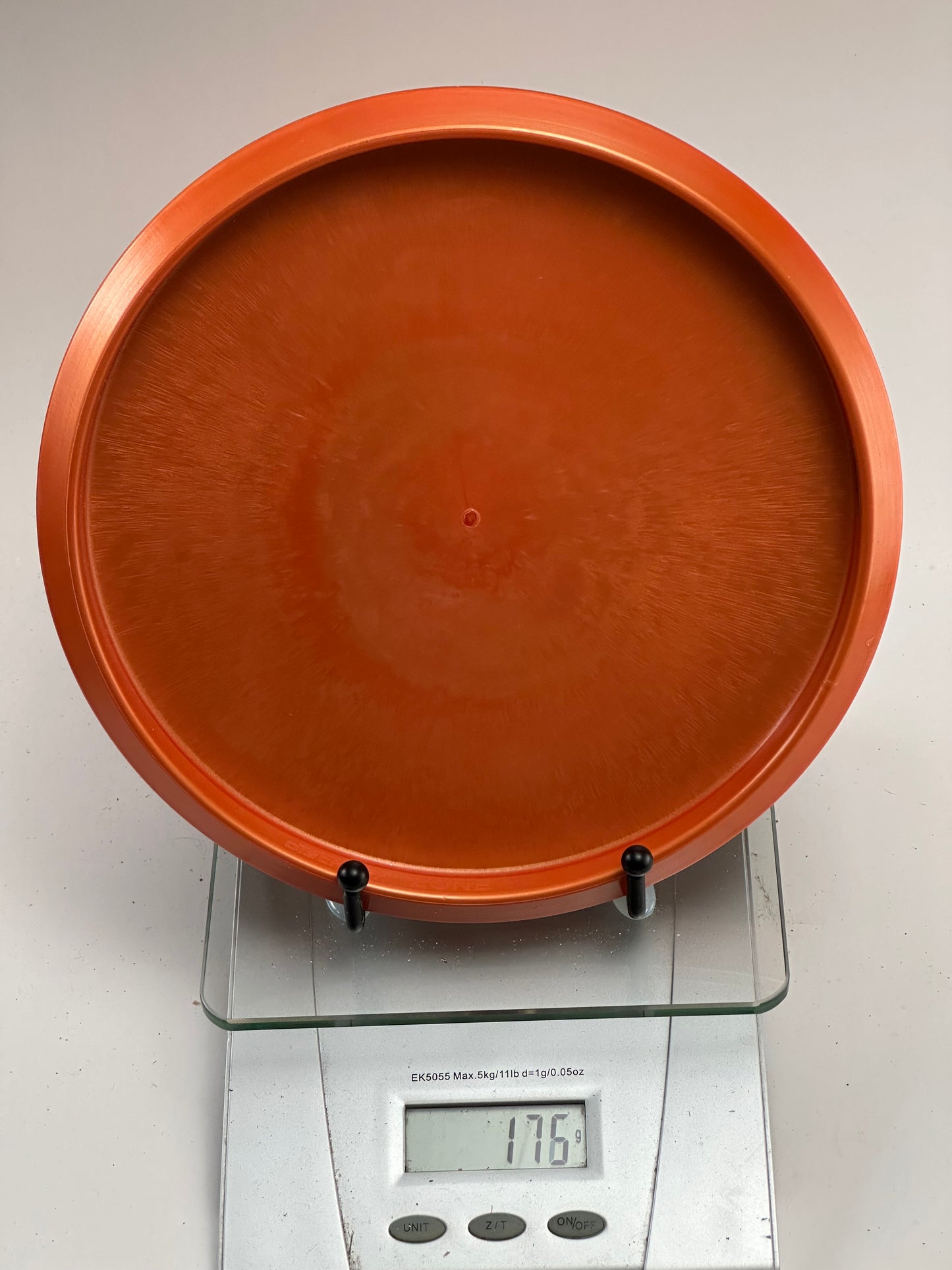 Discraft Zone Z FLX Approach Disc – Orange w/ Sparkle Stamp