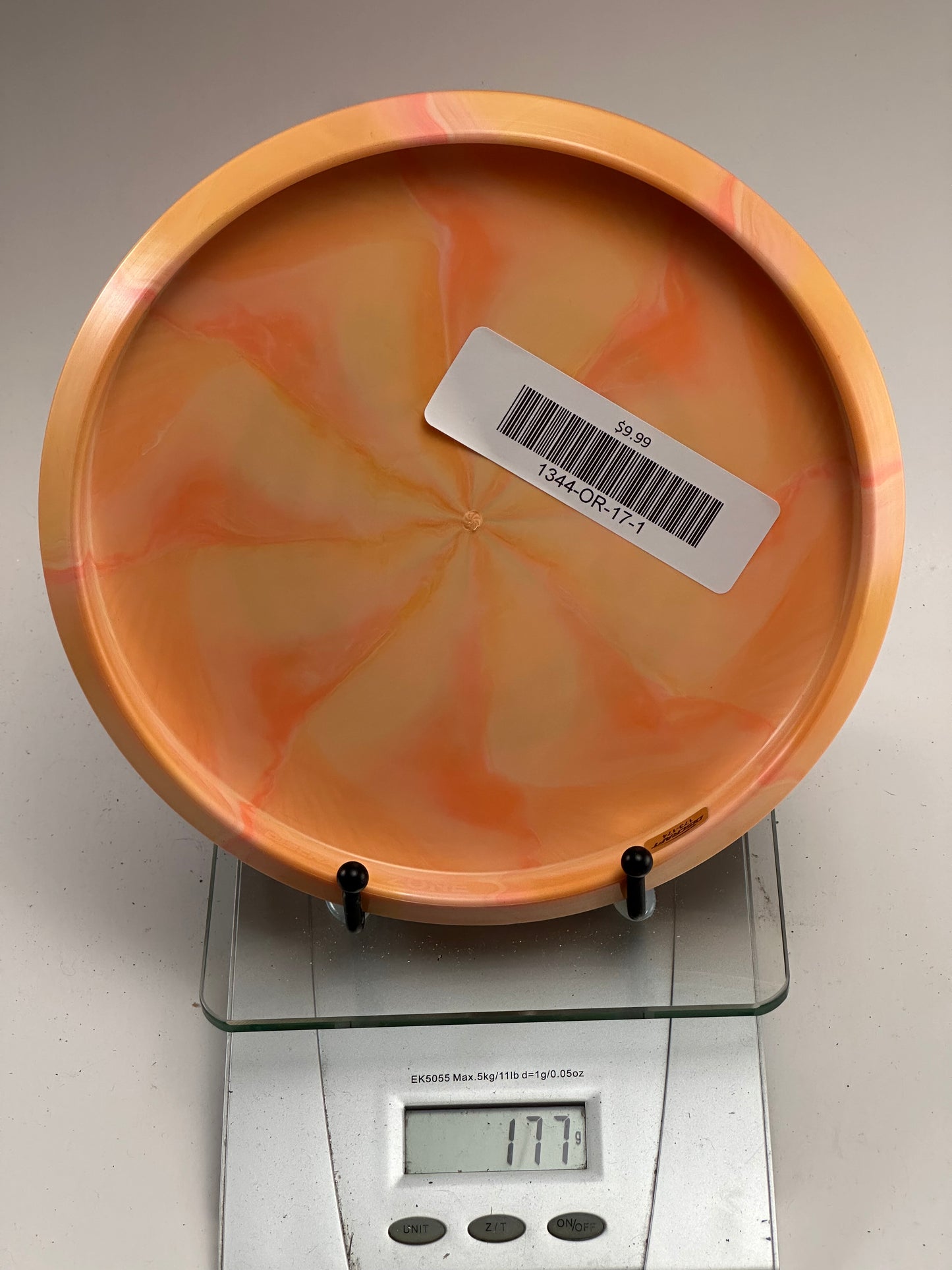Discraft Zone ESP FLX 2022 Great Lakes Open Swirly Orange/Peach