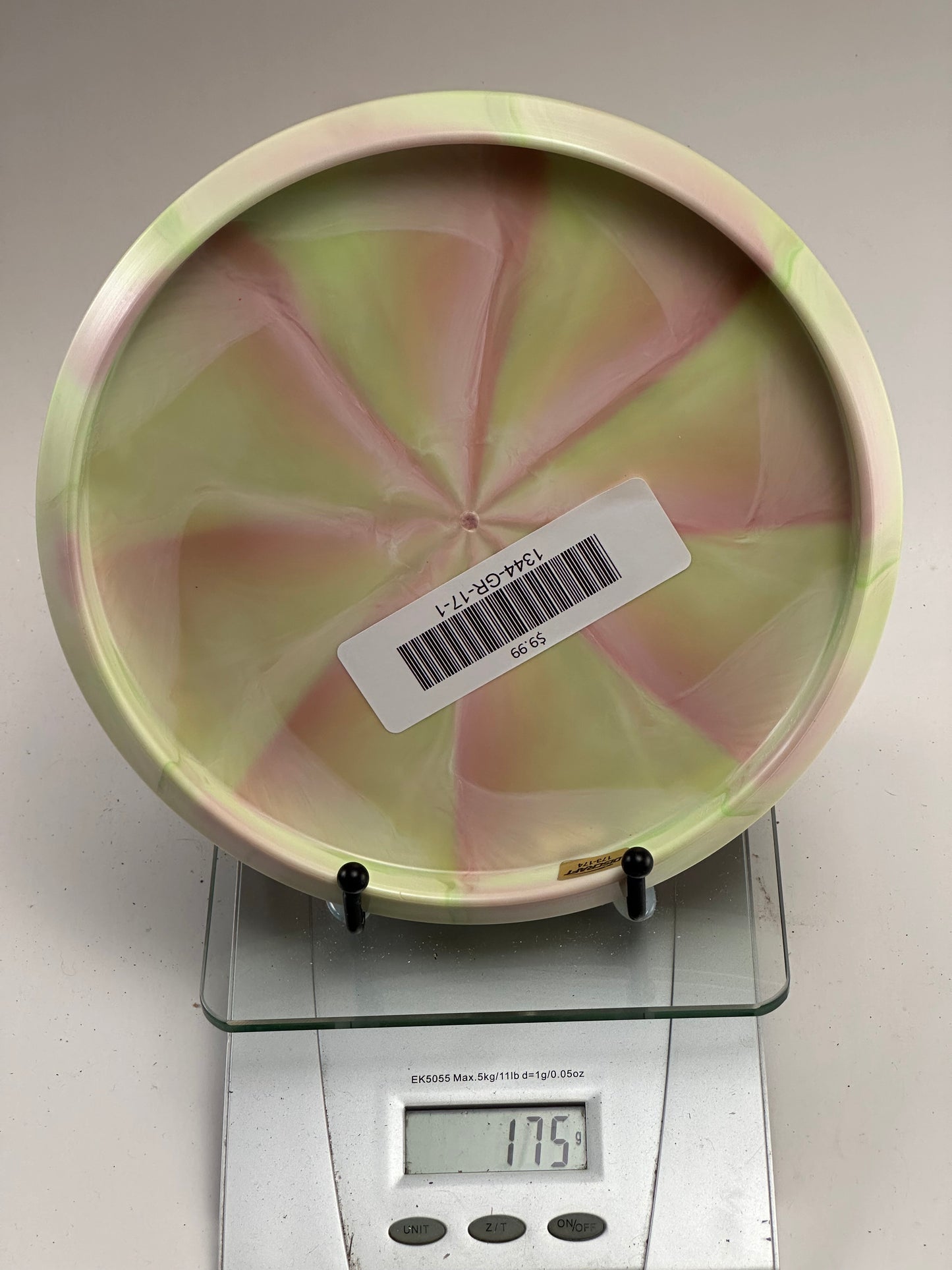 Discraft Zone ESP FLX 2022 Great Lakes Open Swirl Pink/Green