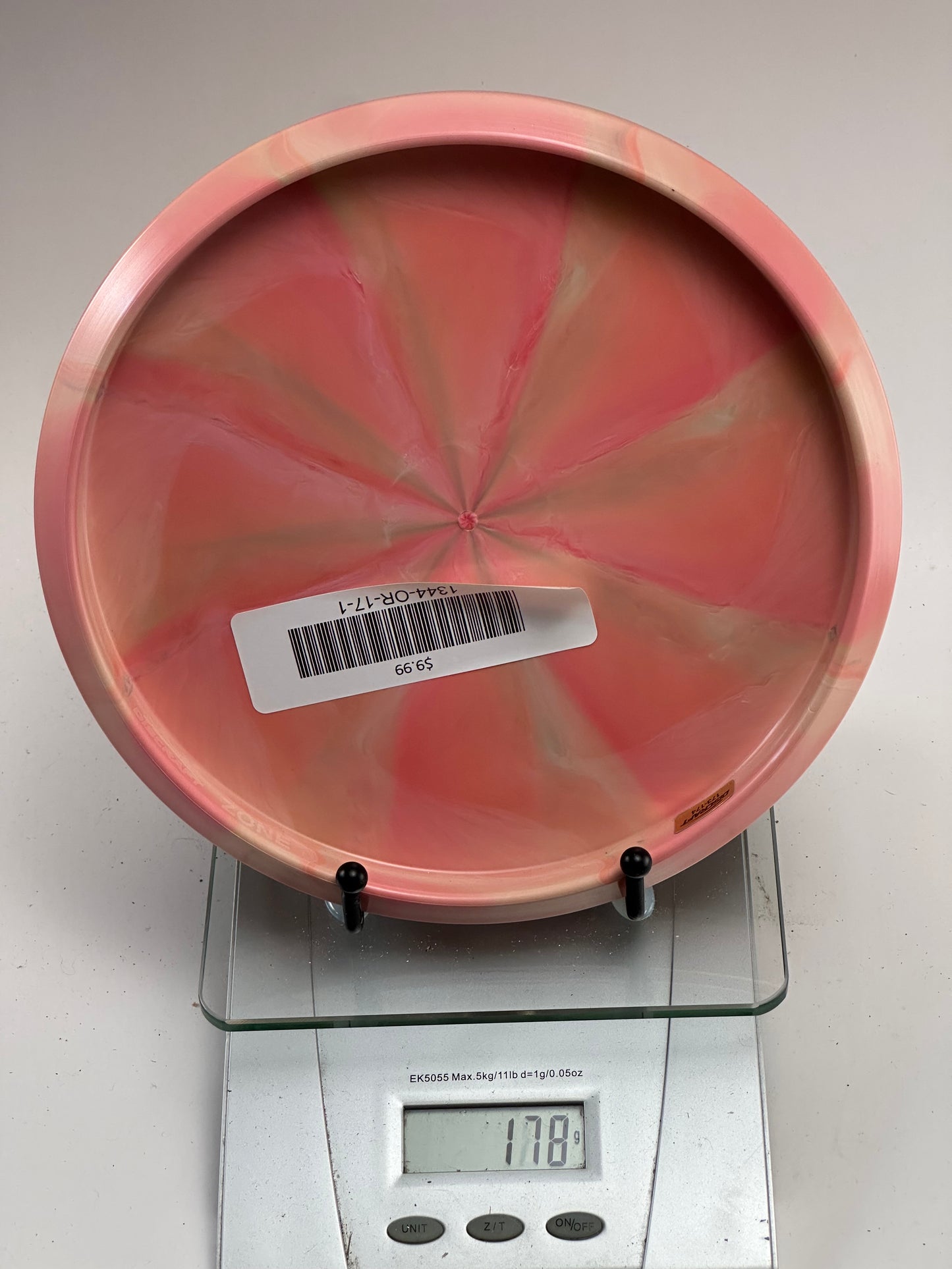Discraft Zone ESP FLX 2022 Great Lakes Open Swirly Peach/Pink