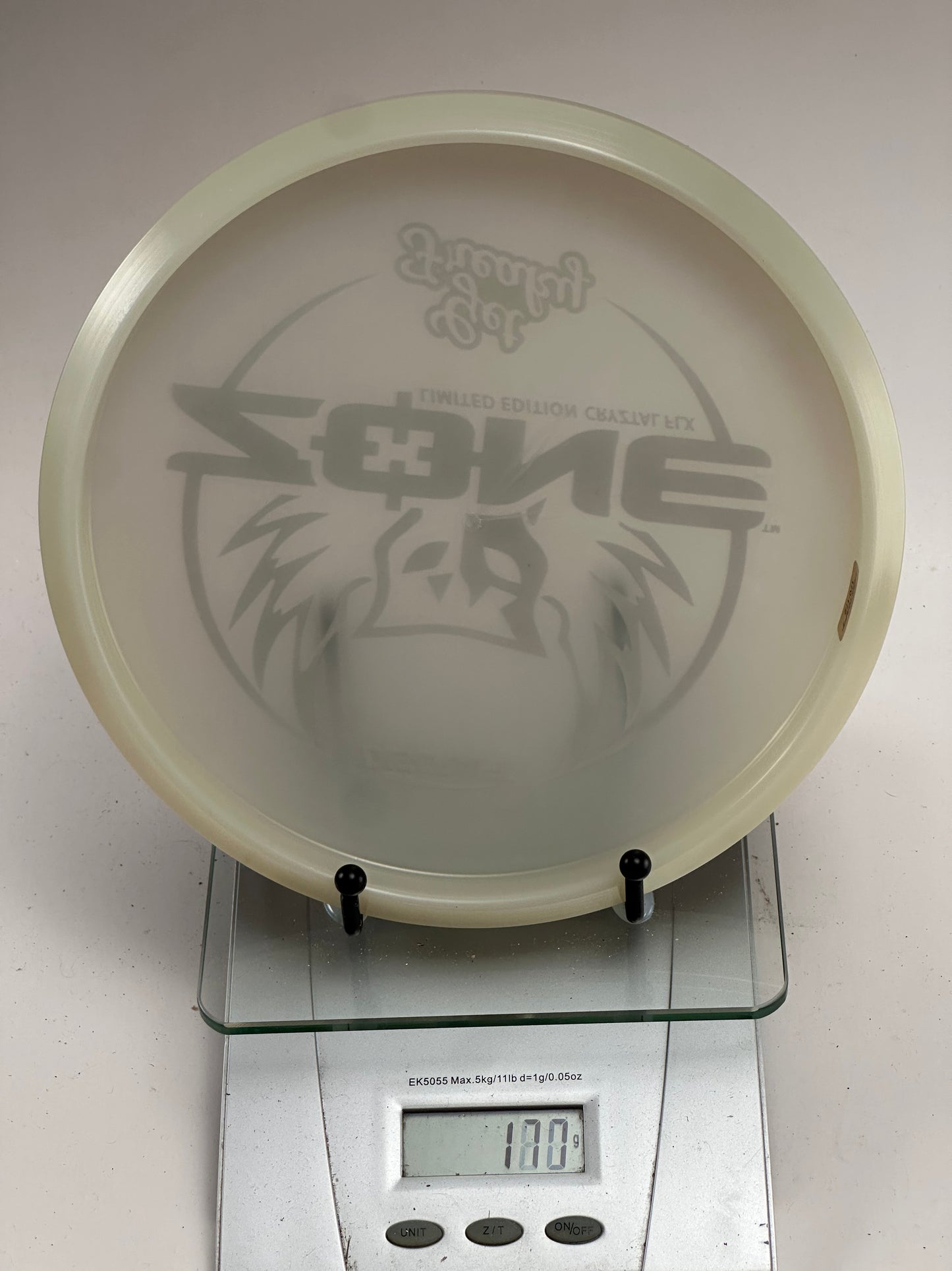 Discraft Zone CryZtal FLX Get Freaky Limited Edition - Transparent White