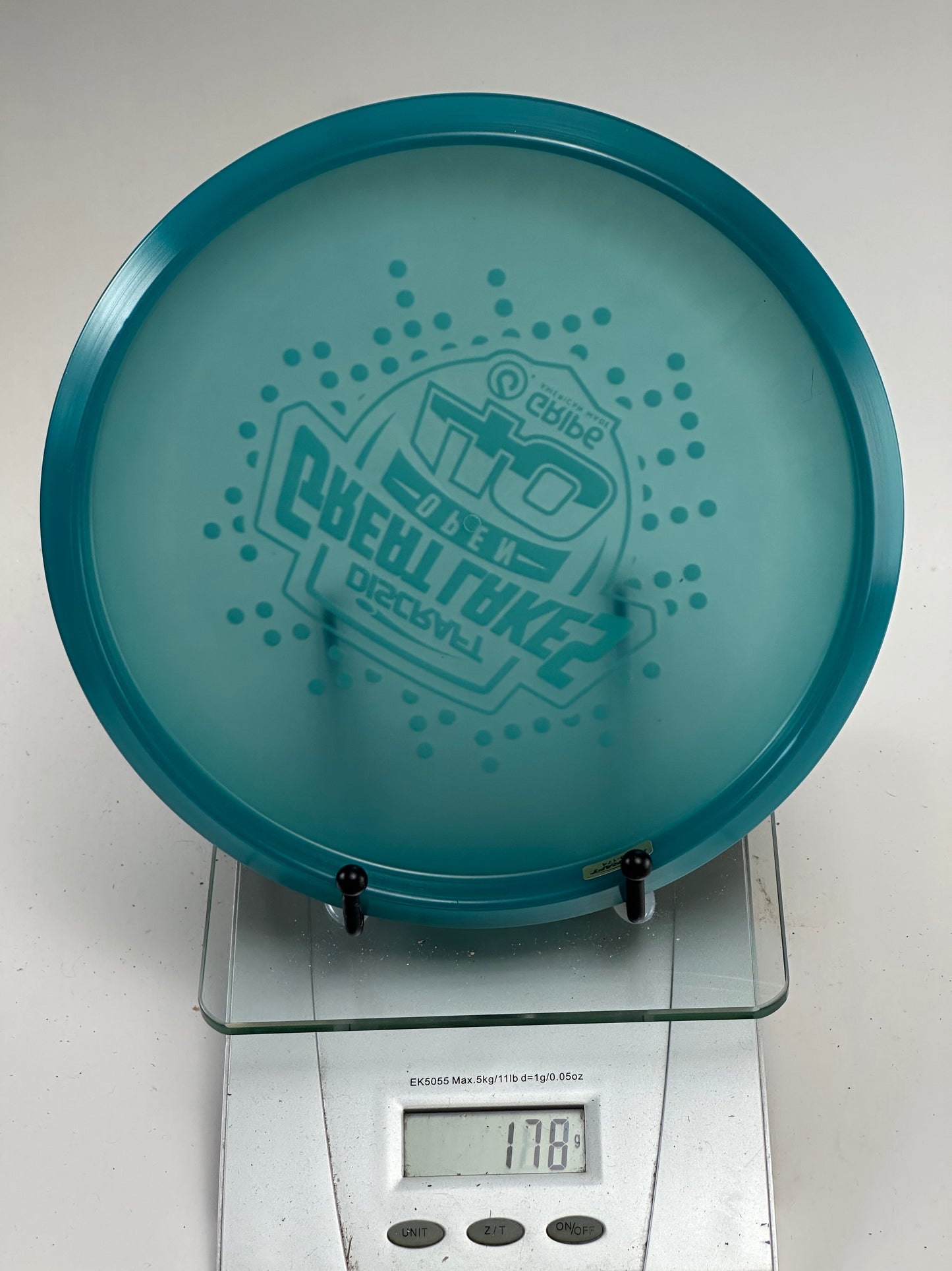 Discraft Zone Z Swirl Teal – Great Lakes Open 40 GRIP6 Stamp