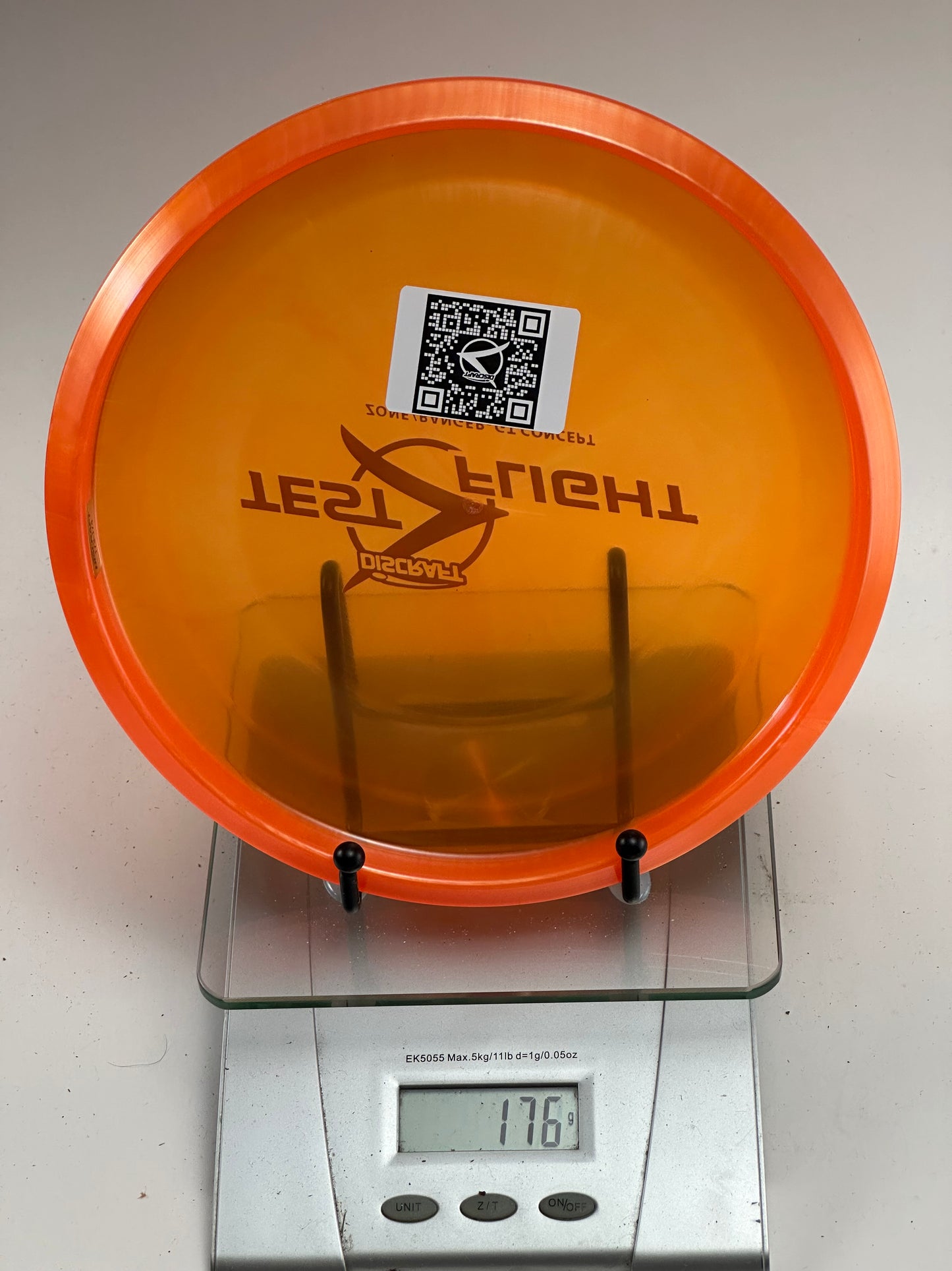 Discraft Test Flight Zone Banger GT (Z Line) – Translucent Orange 176g