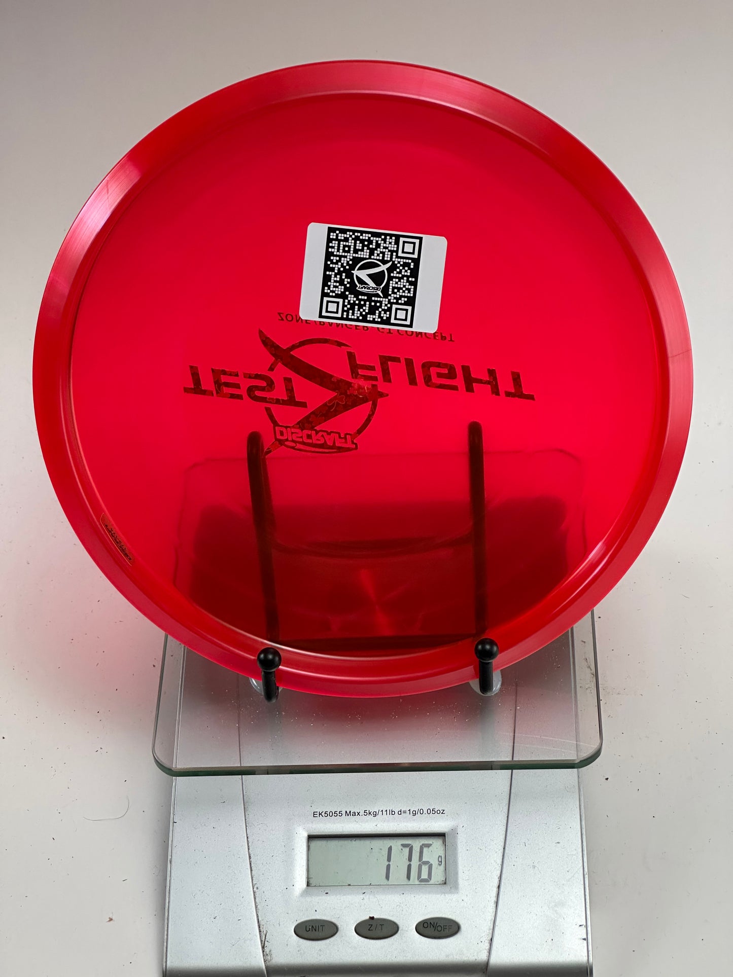 Discraft Zone Banger GT Concept (Test Flight) Z Line - Transparent Red