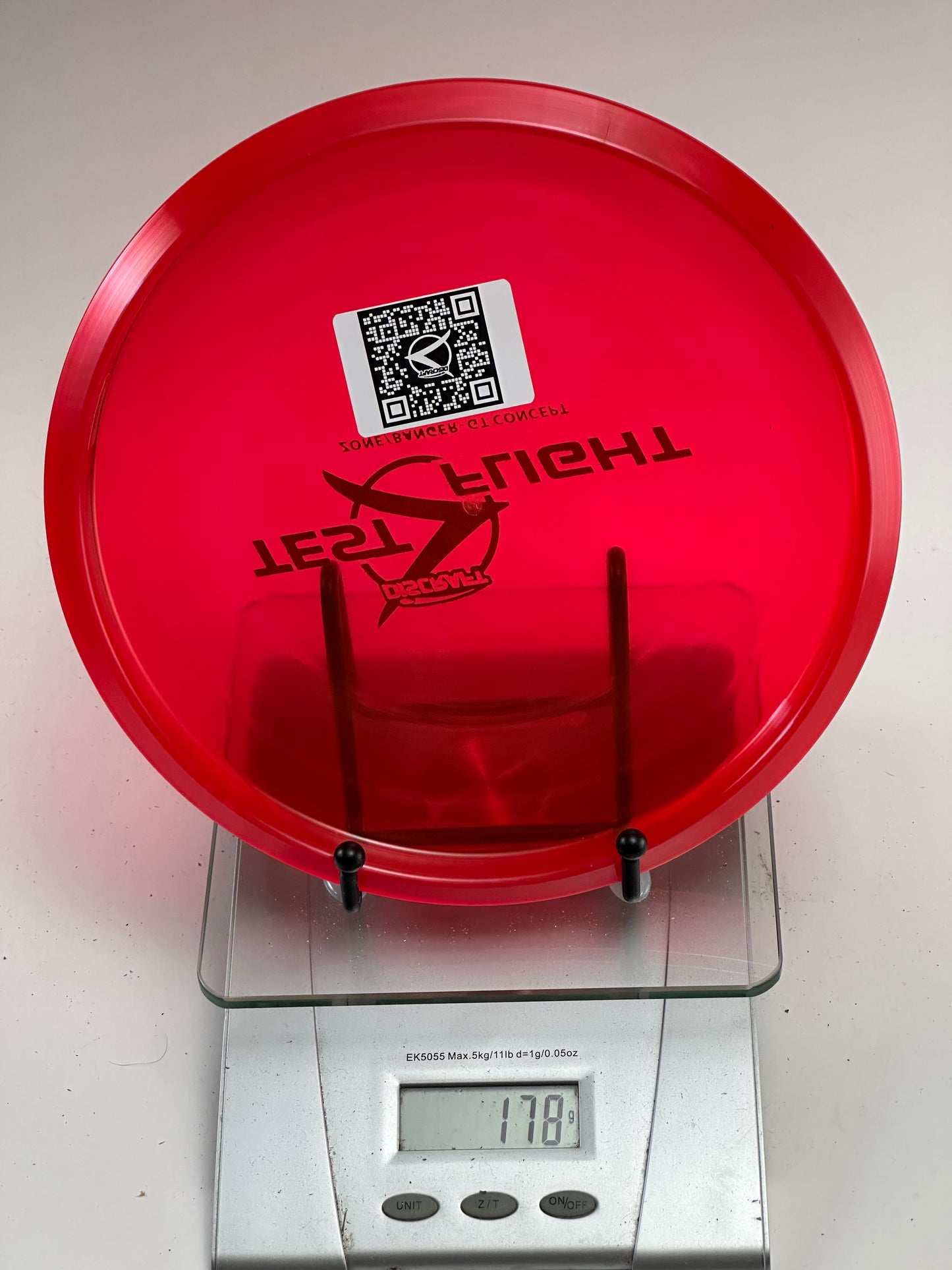 Discraft Test Flight Zone Banger GT Z Line (Red)