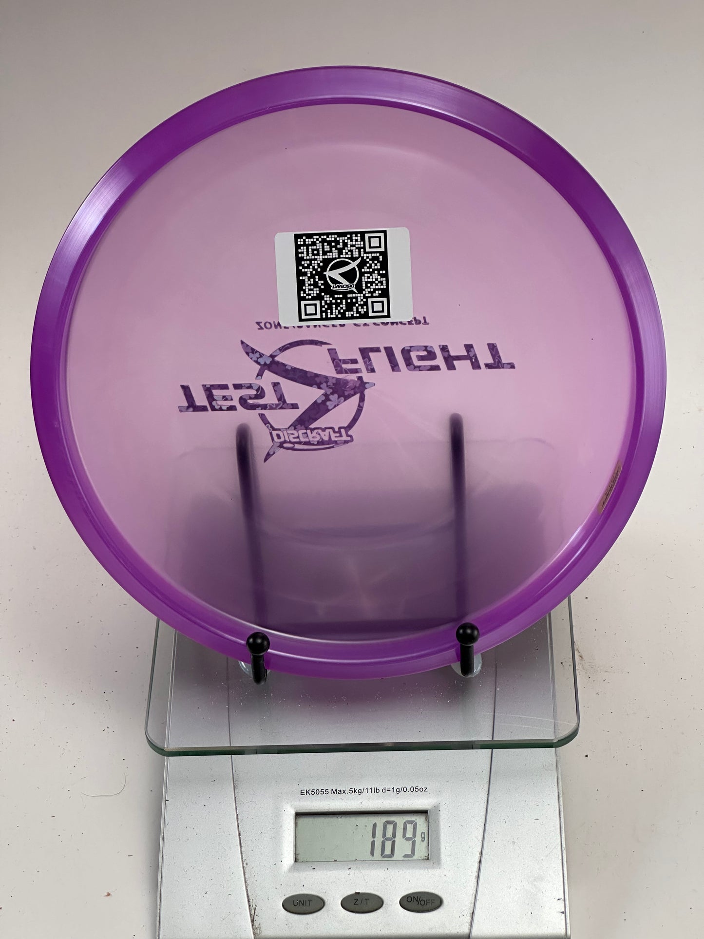 Discraft Zone Banger GT Test Flight Z Line – Translucent Purple (176g)