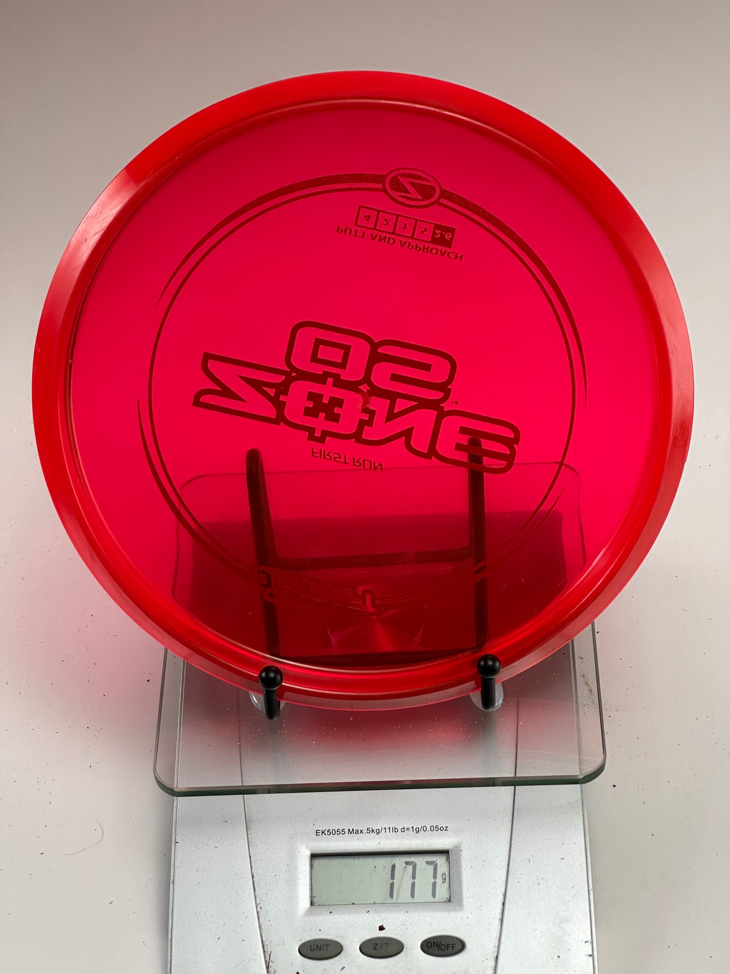 Discraft Zone OS First Run Z Line Approach Disc (Red)