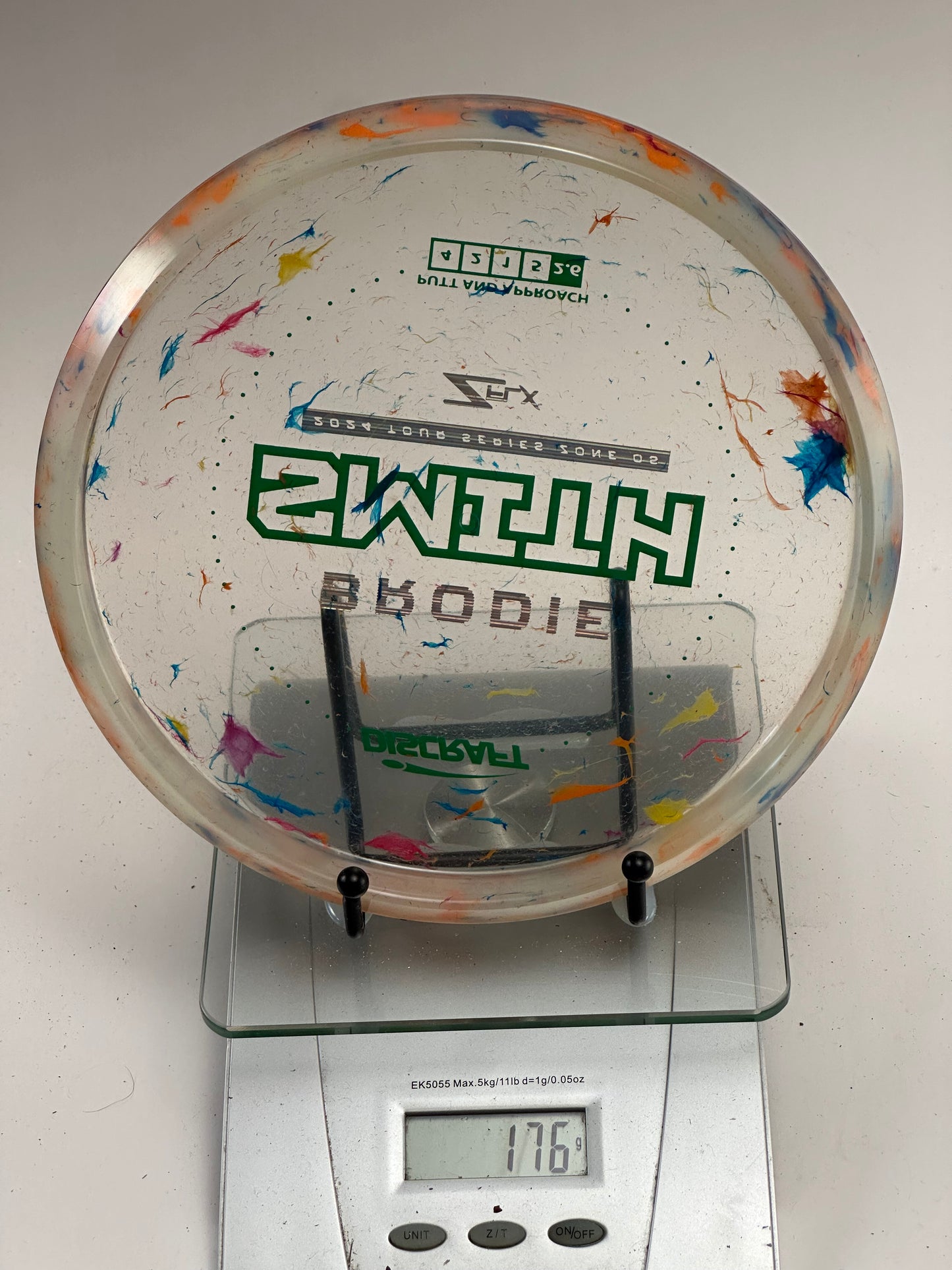 Discraft Zone OS Z FLX 2024 Tour Series (Brodie Smith) - Clear Swirl