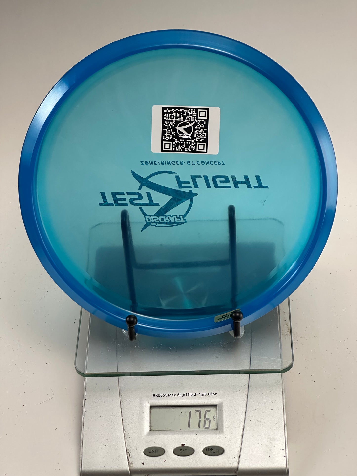 Discraft Test Flight Zone Ringer GT – Translucent Blue