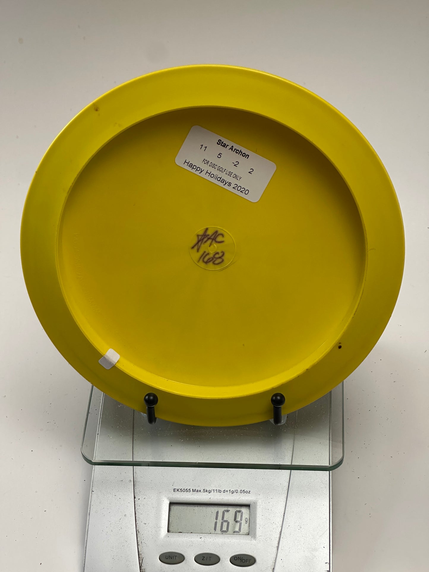 Innova Star Archon (Happy Holidays 2020 Stamp) Yellow 169g