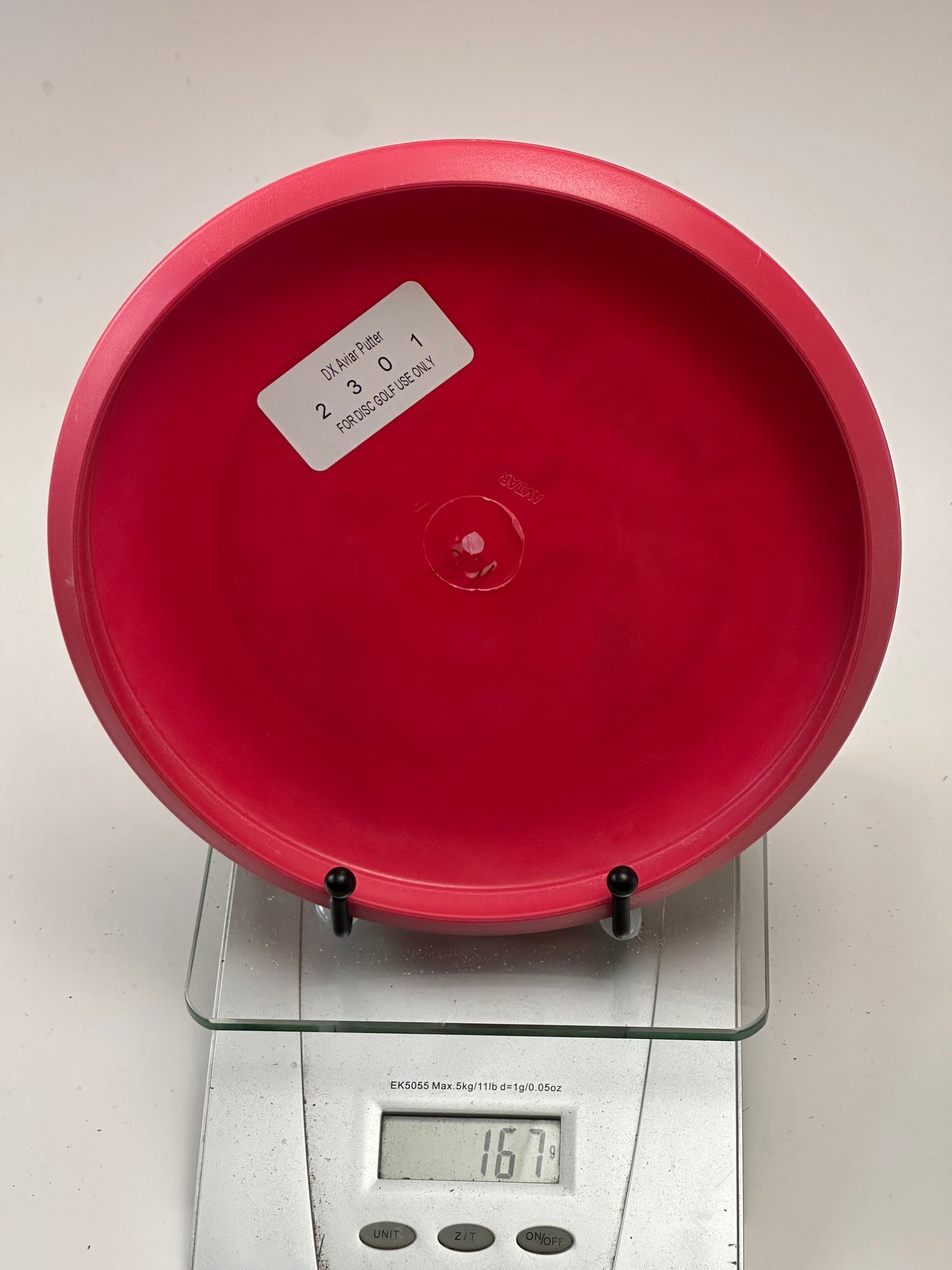 Innova DX Aviar Putter (Red) | 2024 Ice Bowl Leopard Stamp