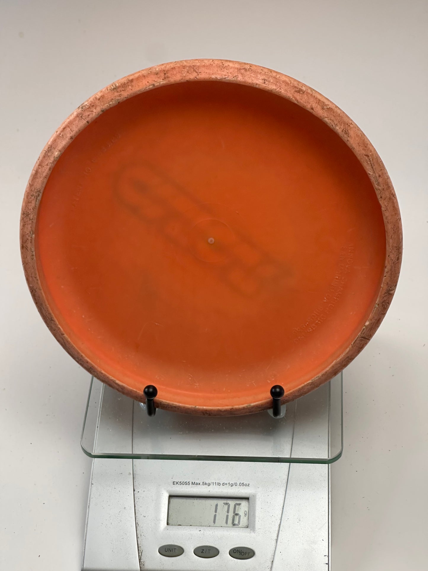 Innova DX Aviar Putter – Orange w/ Black Grid Stamp (Used)