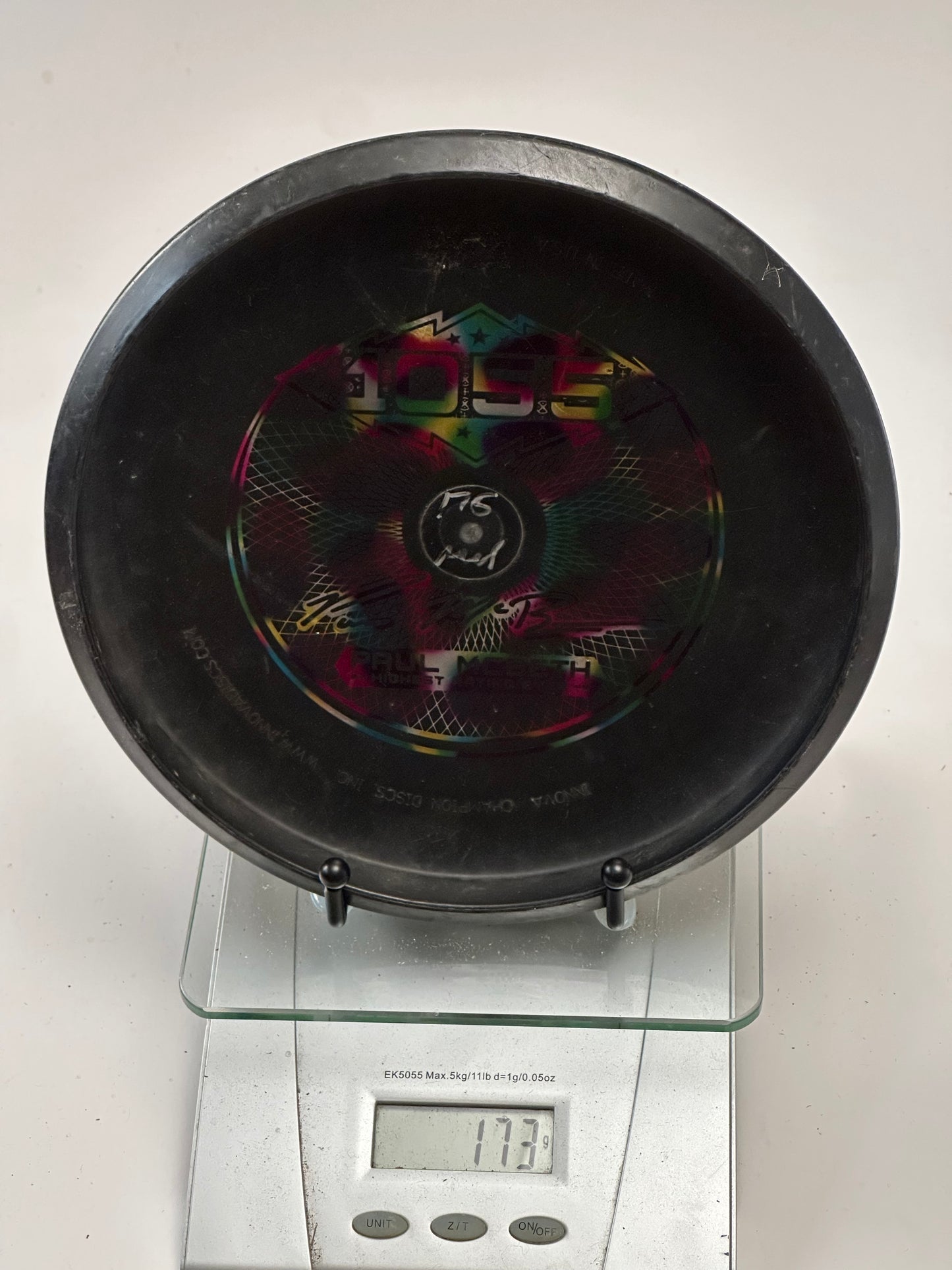 Innova KC Pro Aviar Putter (Black) Paul McBeth 1055 Rainbow Foil Stamp