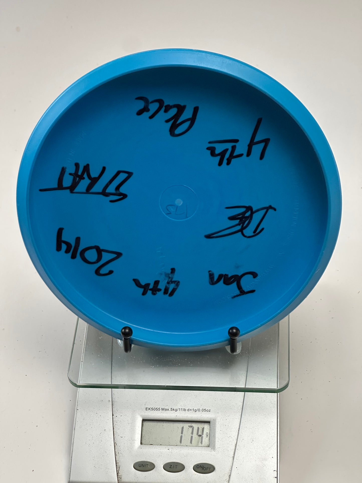 Innova DX Aviar Putter - Blue w/ Silver Ice Bowl Basket Stamp