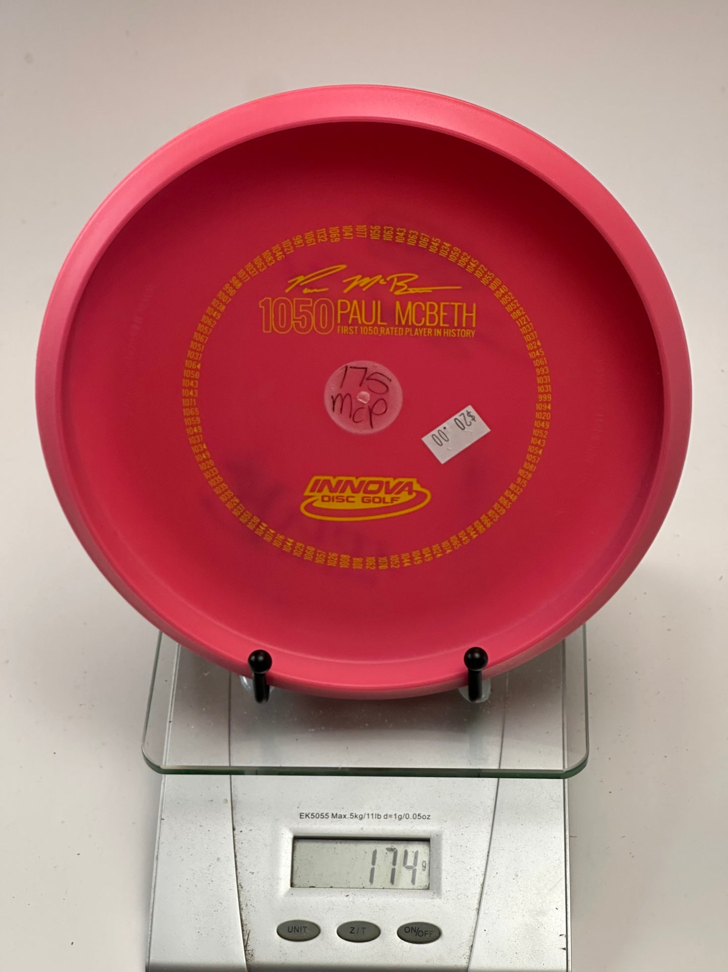 Innova McPro Aviar Paul McBeth 2014 Tour Series 1050 Rated Putter