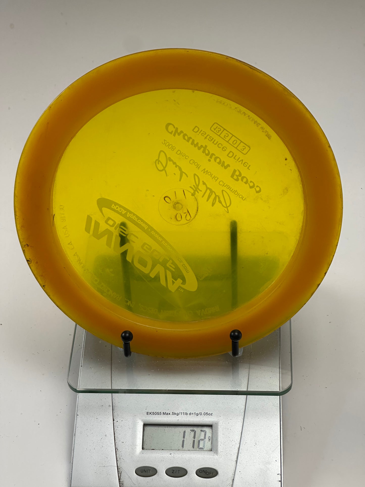 Innova Champion Boss Distance Driver (Two-Tone Yellow/Orange) 172g