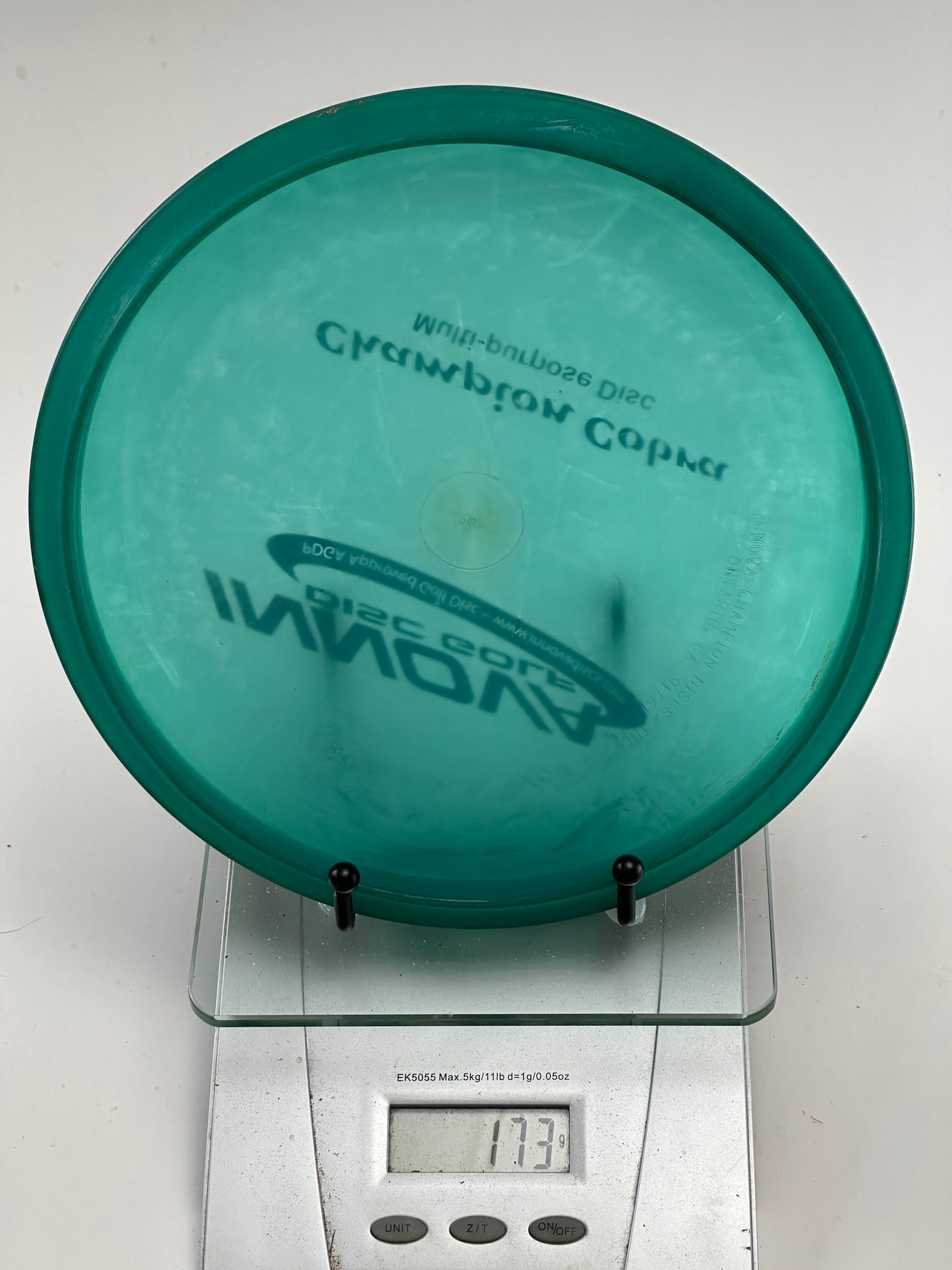 Innova Champion Cobra Midrange – Translucent Teal, 174g