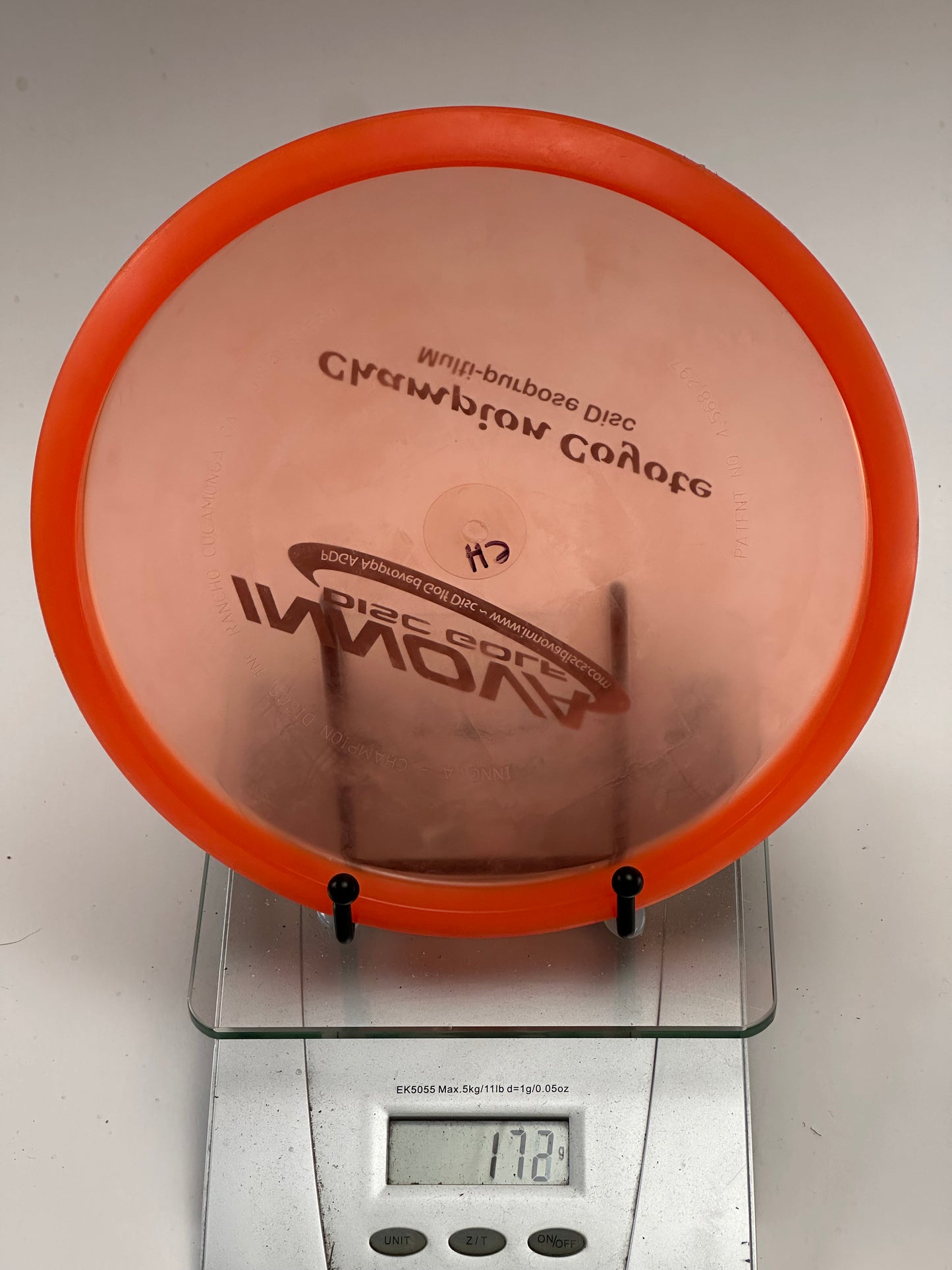 Innova Champion Coyote Midrange – Translucent Orange