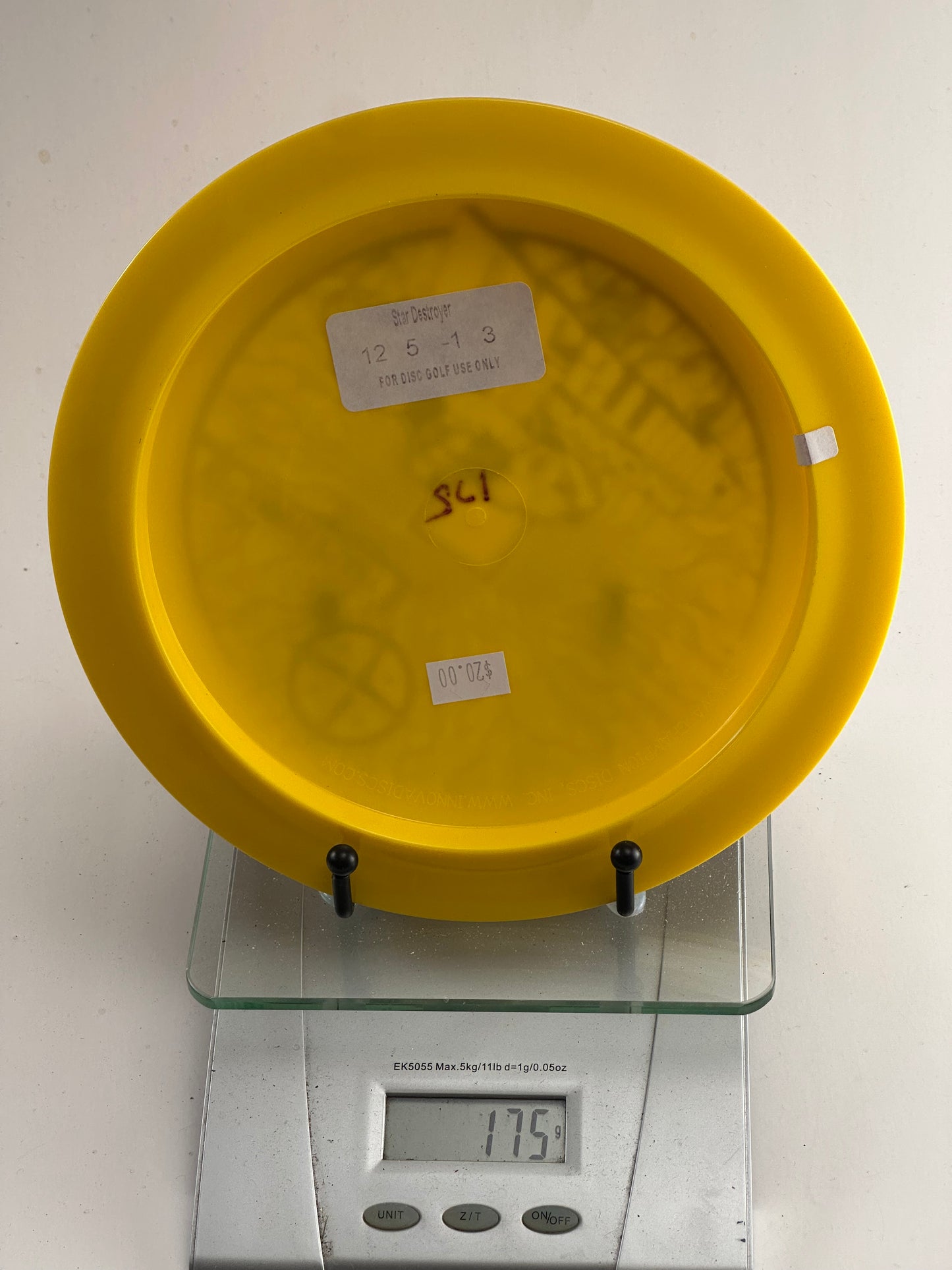Innova Star Destroyer 10th Anniversary (2007–2017) - Yellow w/ Red Foil Stamp