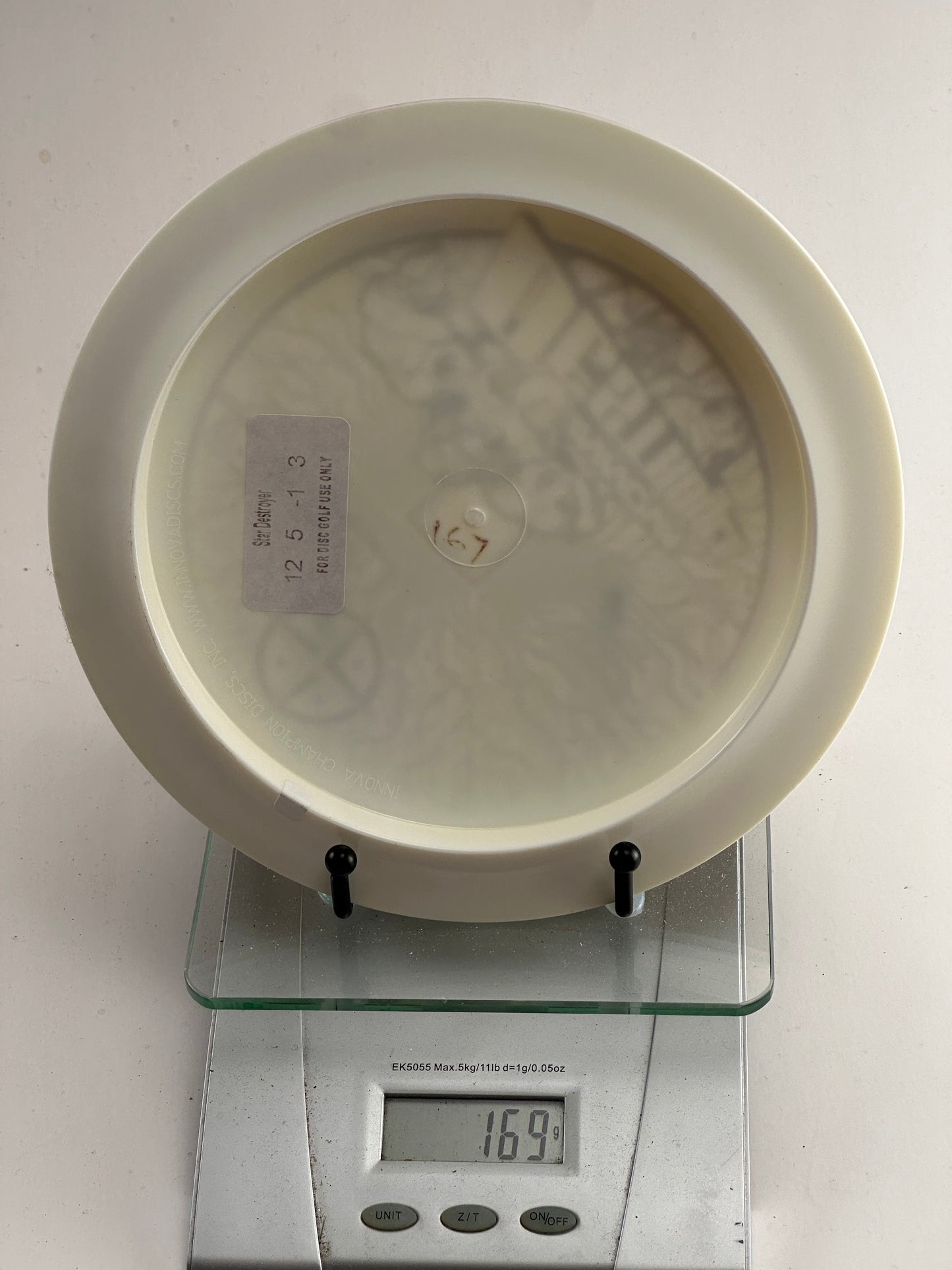 Innova Champion Destroyer 10th Anniversary (10 Year) White w/ Red Foil Stamp 169g