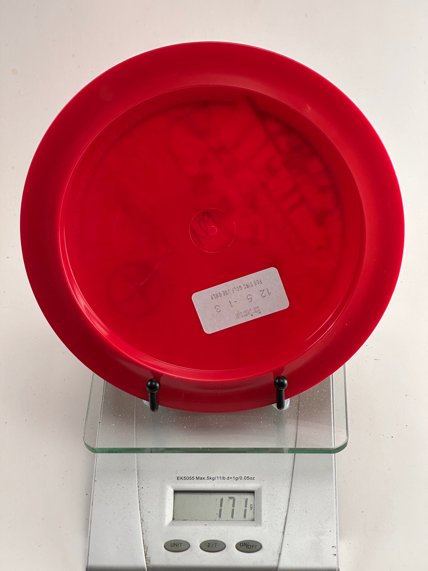 Innova Champion Destroyer 10th Anniversary 10-Year Red Rainbow Foil