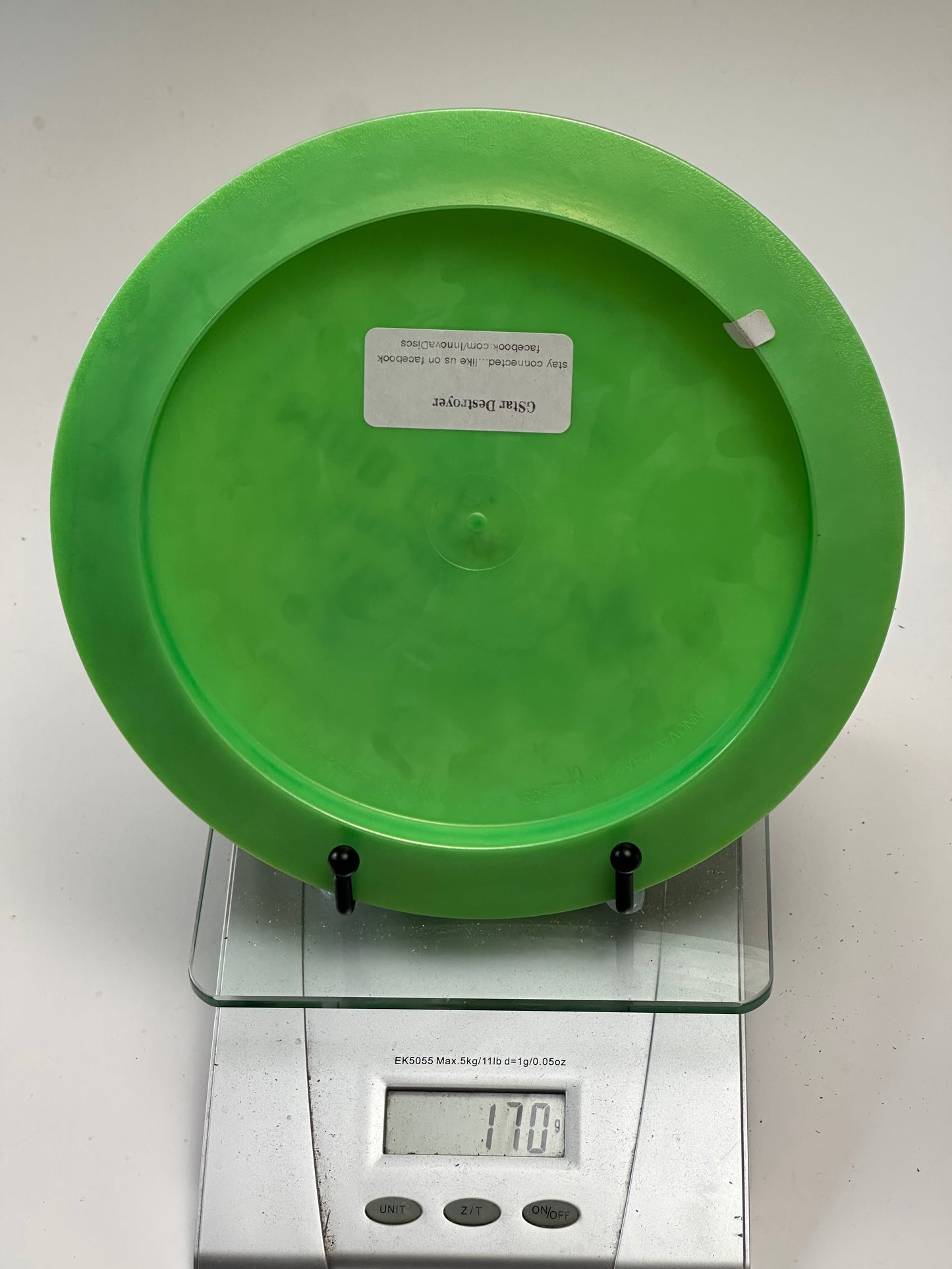 Innova Destroyer GStar Green Distance Driver | Mad City Open Stamp