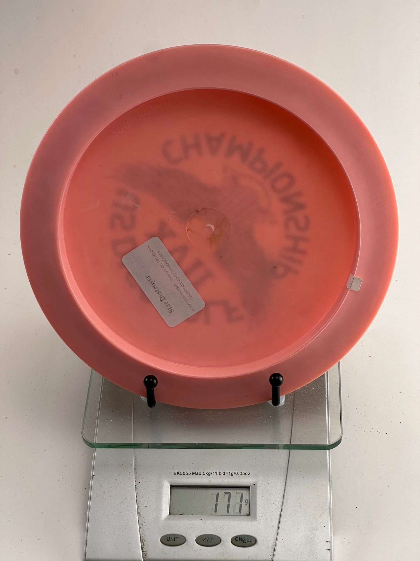 Innova DX Destroyer (Pre-Embossed) US Disc Golf Championship XVII Pink